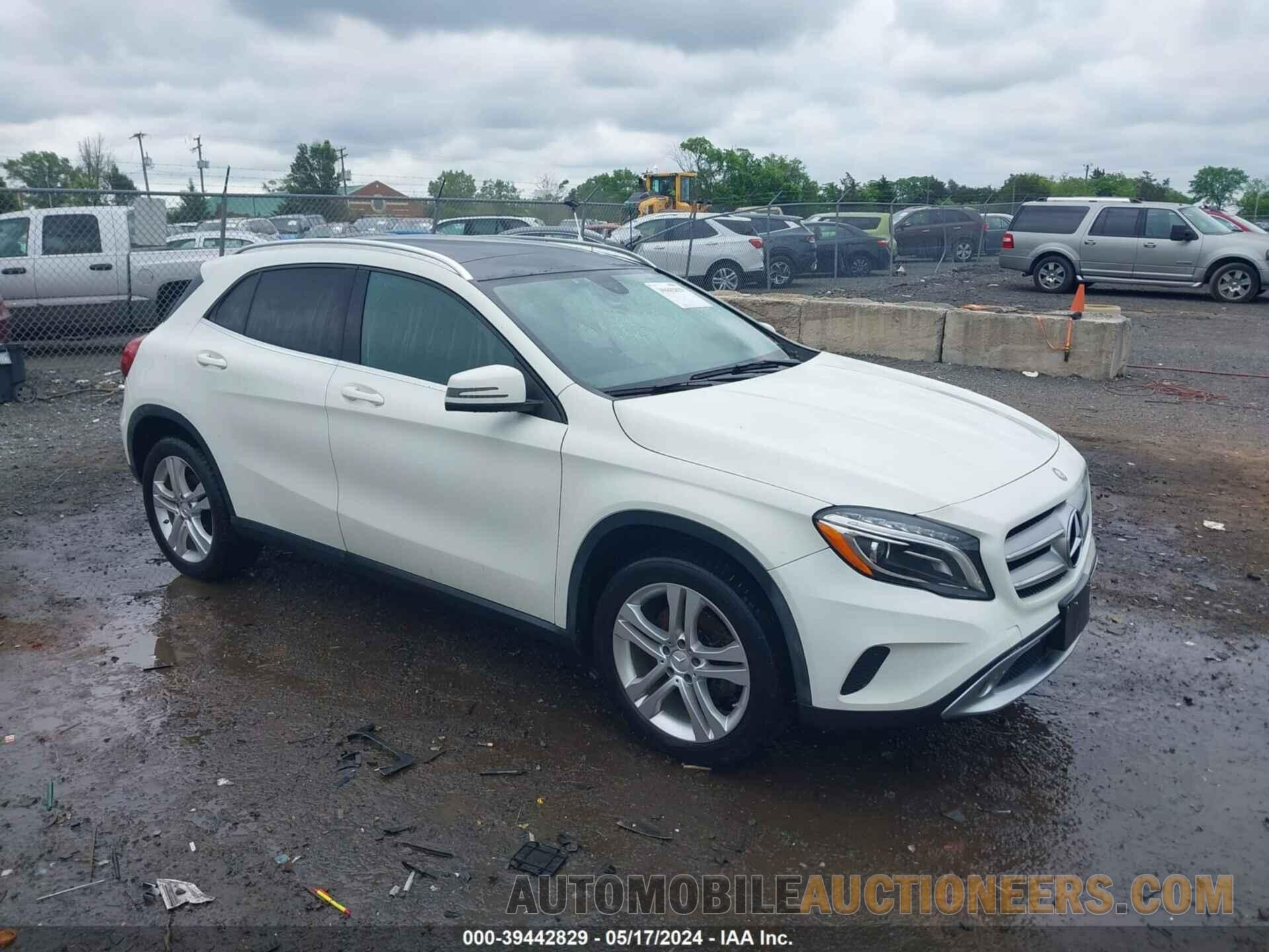 WDCTG4GB4FJ074090 MERCEDES-BENZ GLA 250 2015