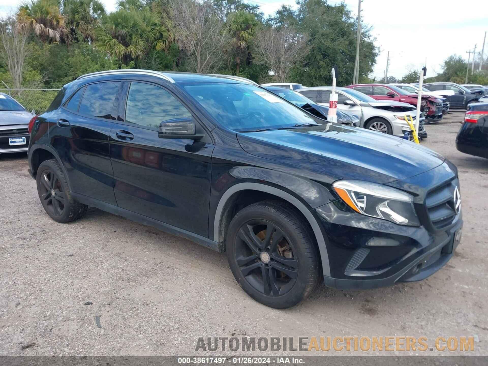 WDCTG4GB4FJ083386 MERCEDES-BENZ GLA 250 2015