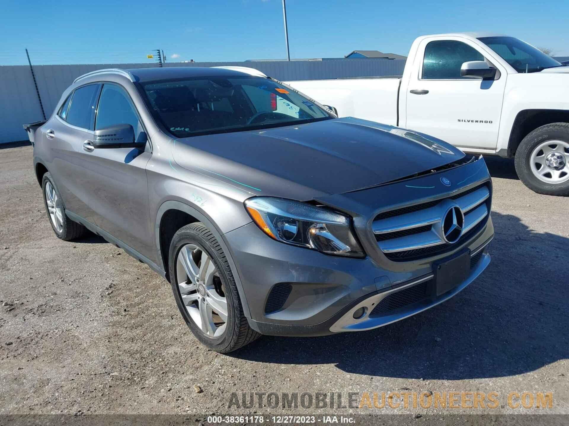 WDCTG4GB4FJ084862 MERCEDES-BENZ GLA 250 2015