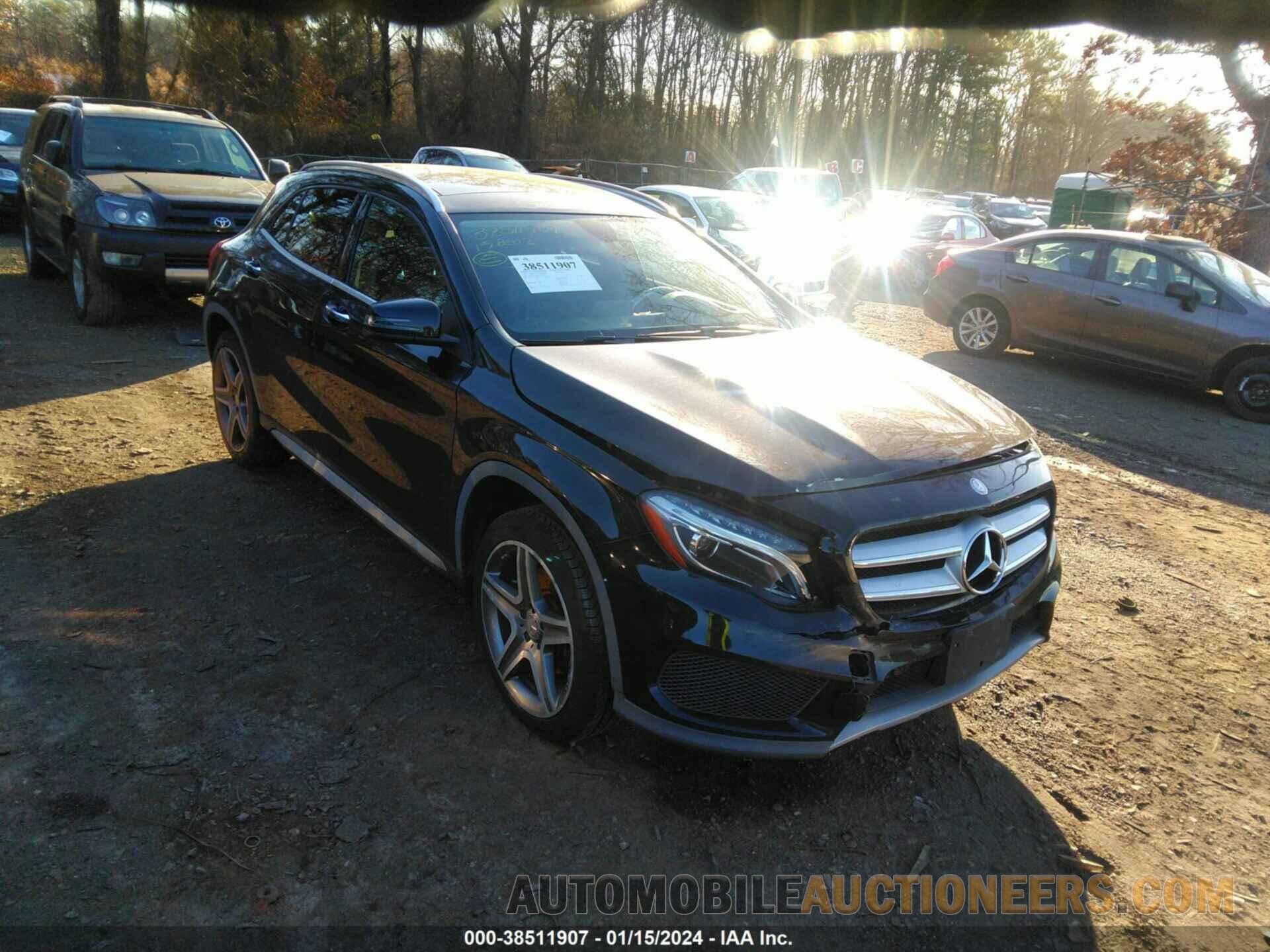 WDCTG4GB4FJ092735 MERCEDES-BENZ GLA 250 2015