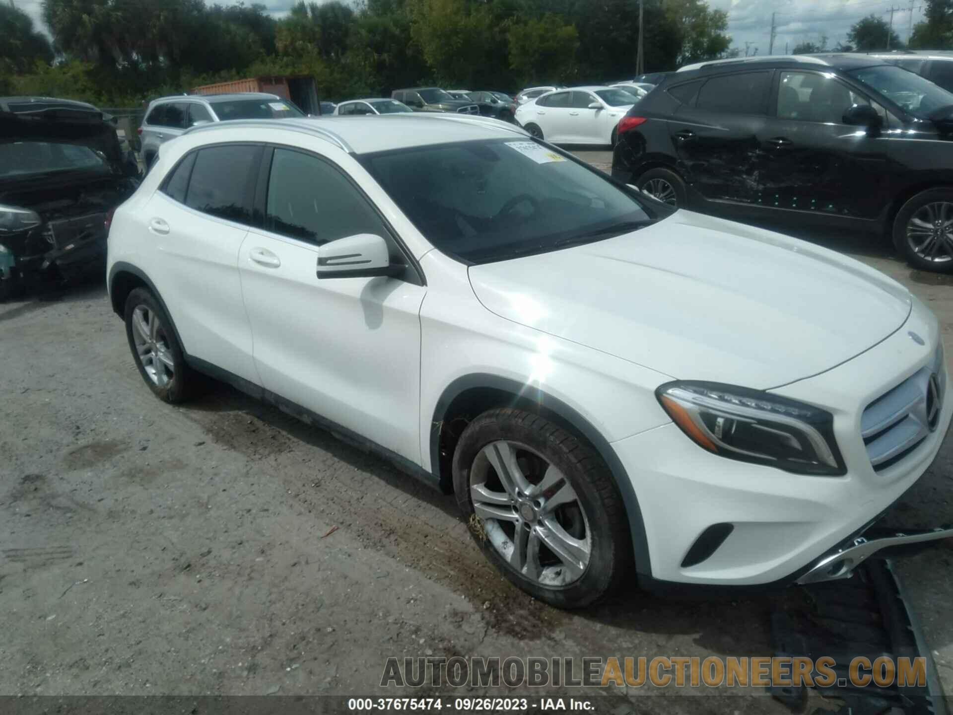 WDCTG4GB4FJ096252 MERCEDES-BENZ GLA-CLASS 2015