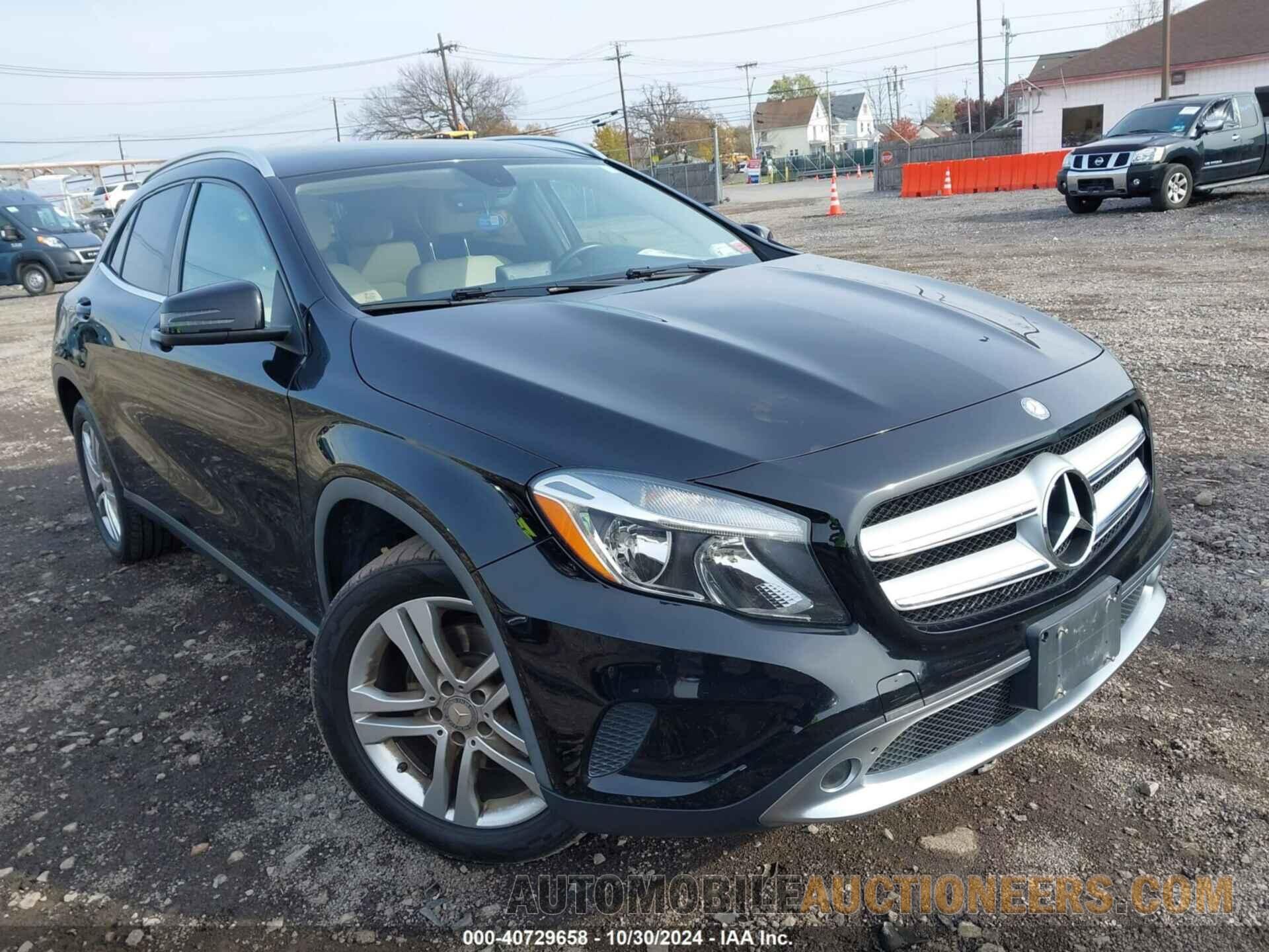 WDCTG4GB4FJ096834 MERCEDES-BENZ GLA 250 2015