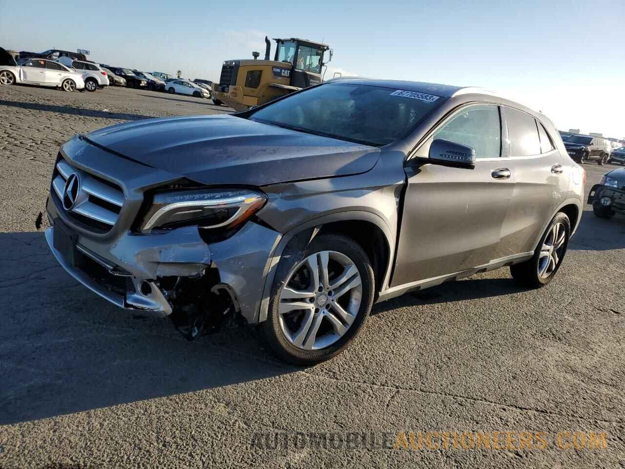 WDCTG4GB4FJ105211 MERCEDES-BENZ GLA-CLASS 2015