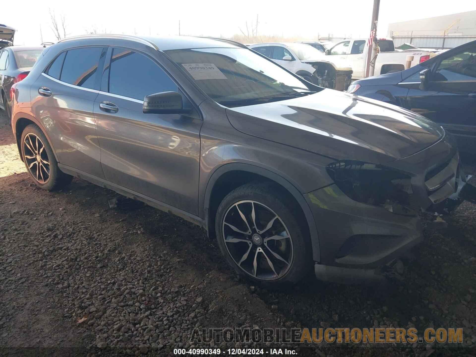 WDCTG4GB4FJ134062 MERCEDES-BENZ GLA 250 2015