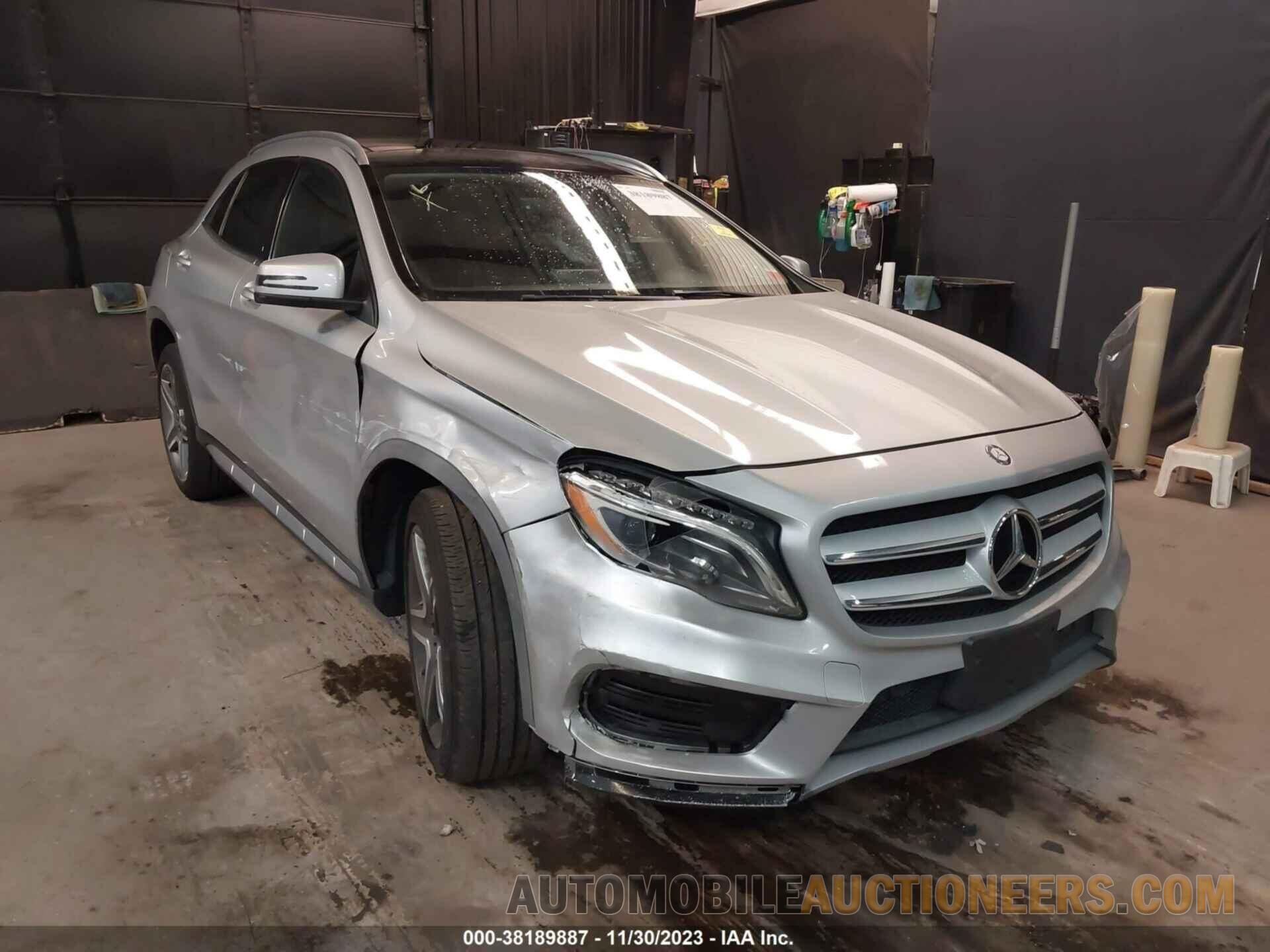 WDCTG4GB4FJ186503 MERCEDES-BENZ GLA 250 2015