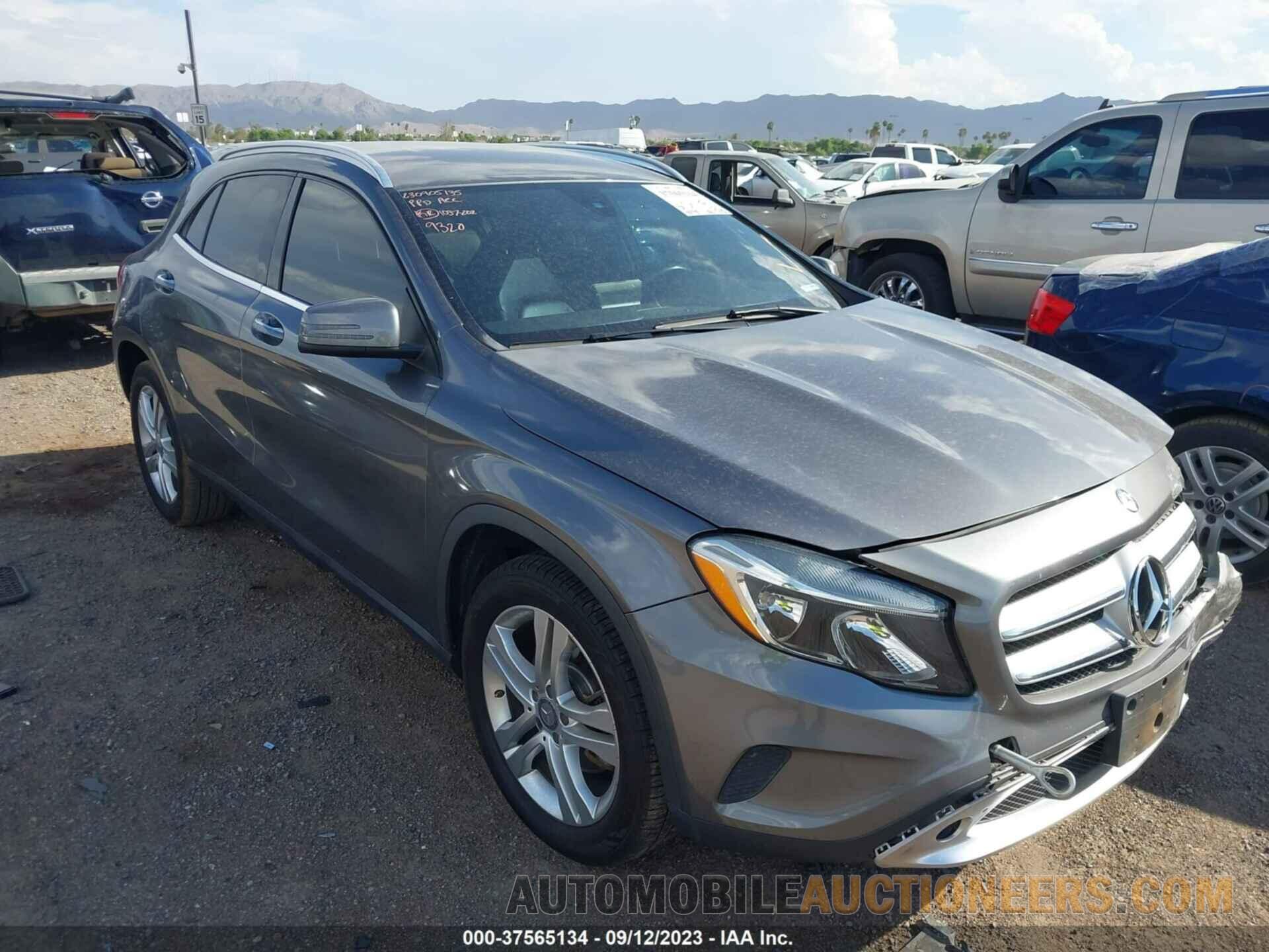 WDCTG4GB4GJ199320 MERCEDES-BENZ GLA 2016