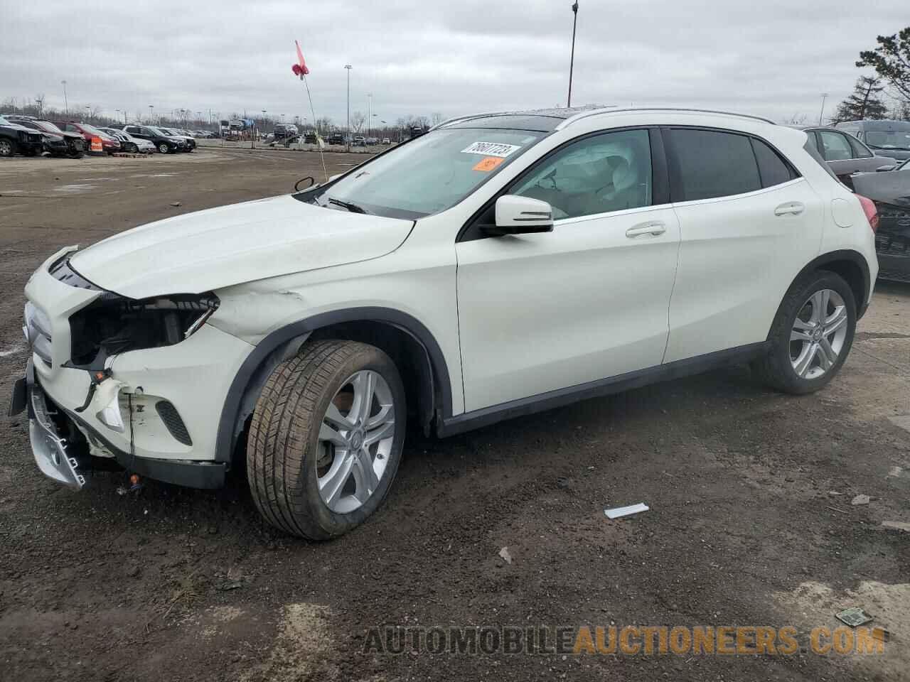 WDCTG4GB4GJ215225 MERCEDES-BENZ GLA-CLASS 2016