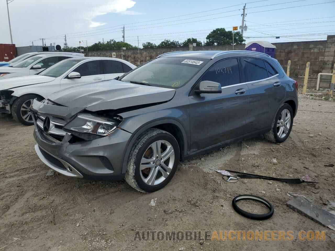 WDCTG4GB4GJ226791 MERCEDES-BENZ GLA-CLASS 2016