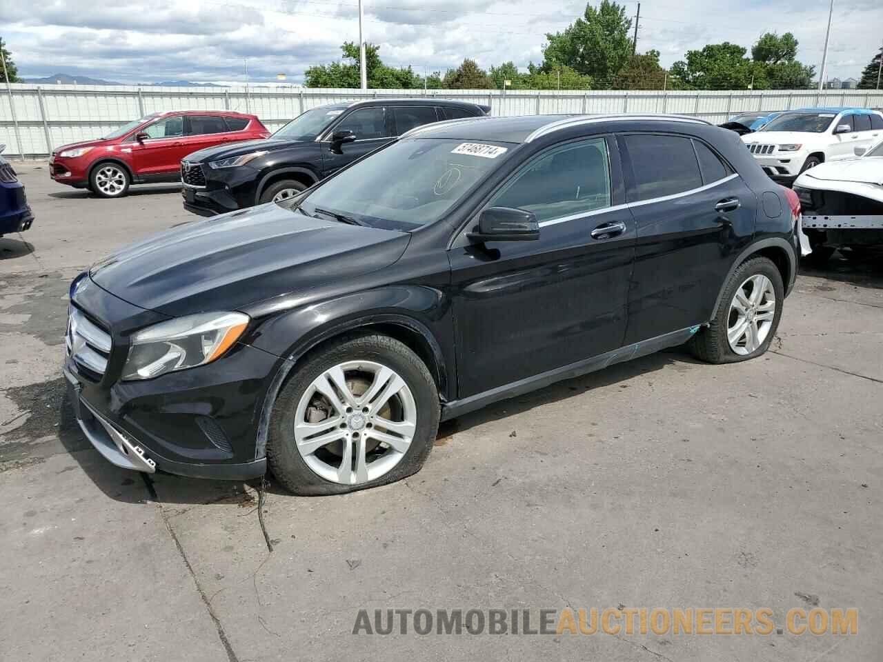 WDCTG4GB4GJ233434 MERCEDES-BENZ GLA-CLASS 2016