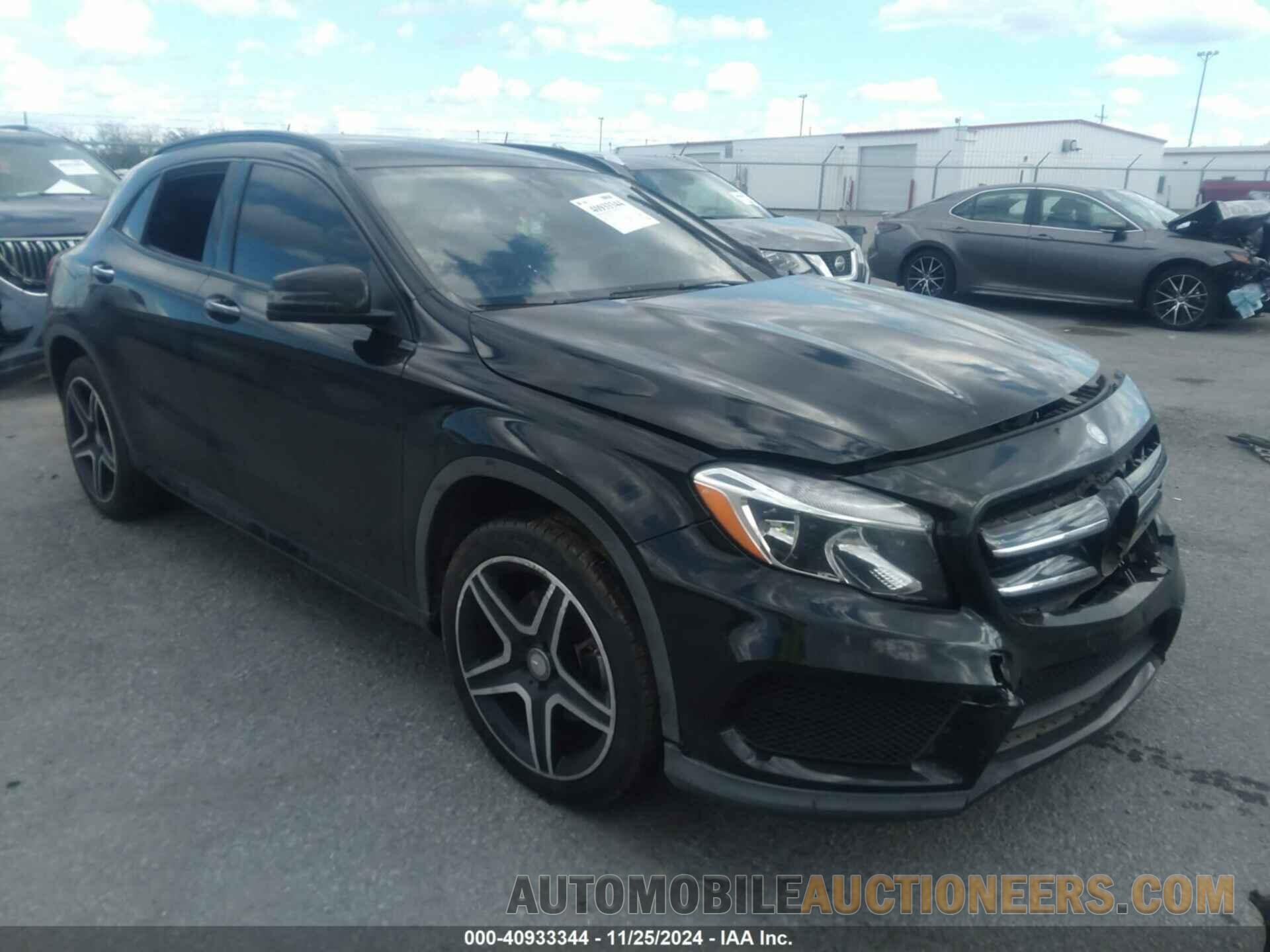 WDCTG4GB4GJ259211 MERCEDES-BENZ GLA 250 2016