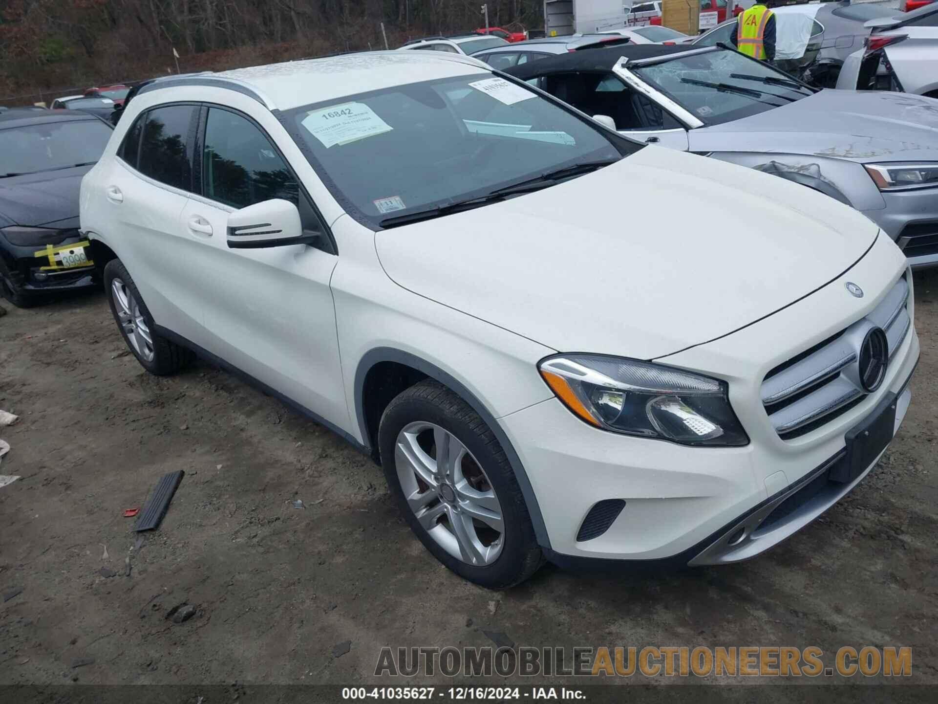 WDCTG4GB4HJ282067 MERCEDES-BENZ GLA 250 2017