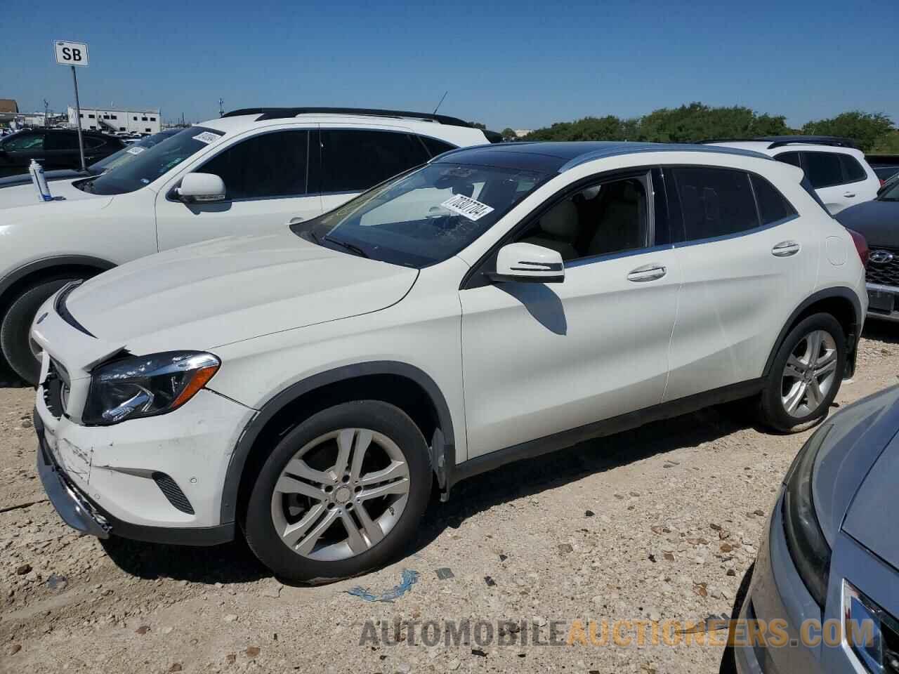 WDCTG4GB4HJ313947 MERCEDES-BENZ GLA-CLASS 2017