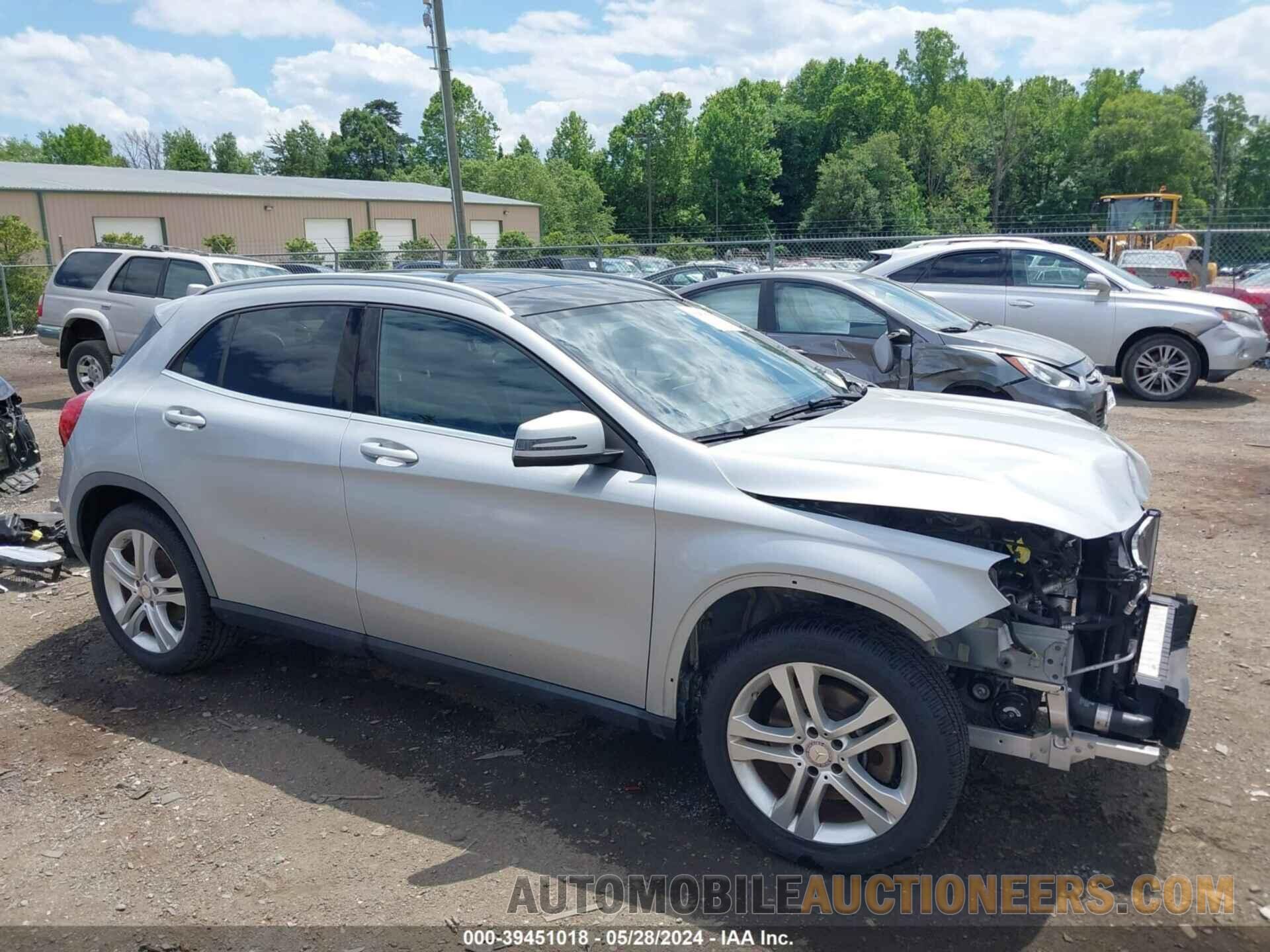 WDCTG4GB4HJ329050 MERCEDES-BENZ GLA 250 2017