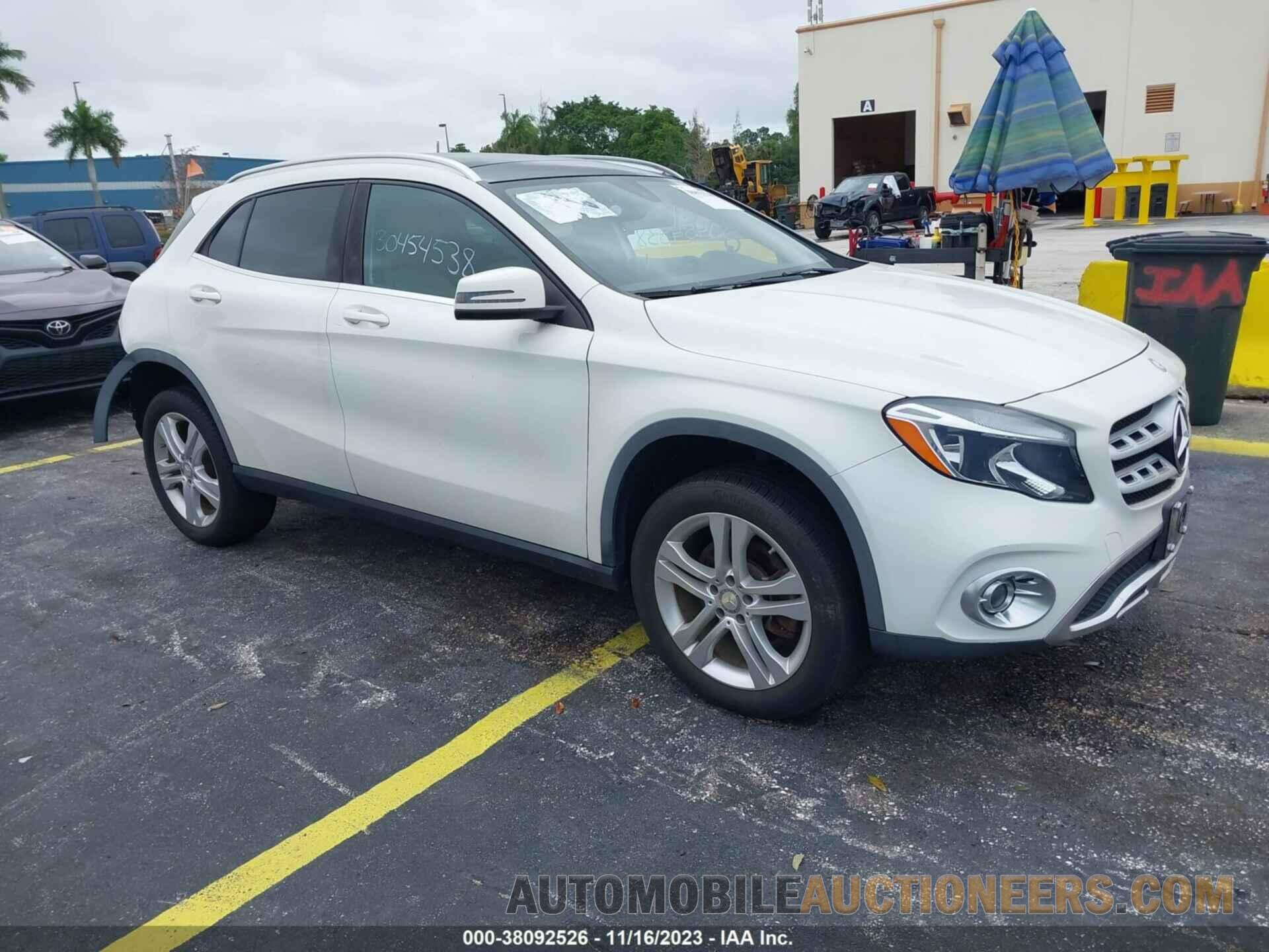 WDCTG4GB4JJ373961 MERCEDES-BENZ GLA 2018