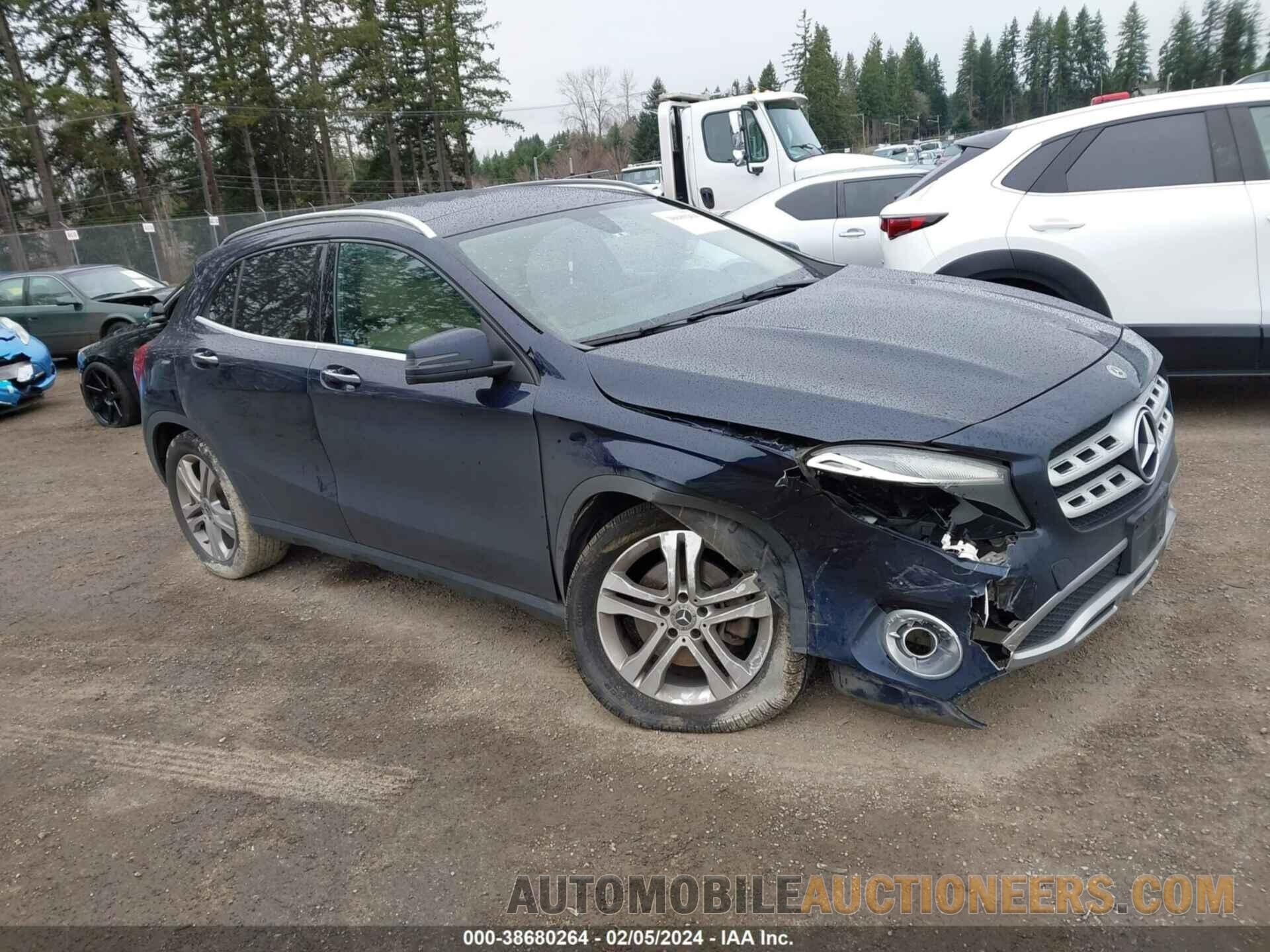 WDCTG4GB4JJ392784 MERCEDES-BENZ GLA 250 2018