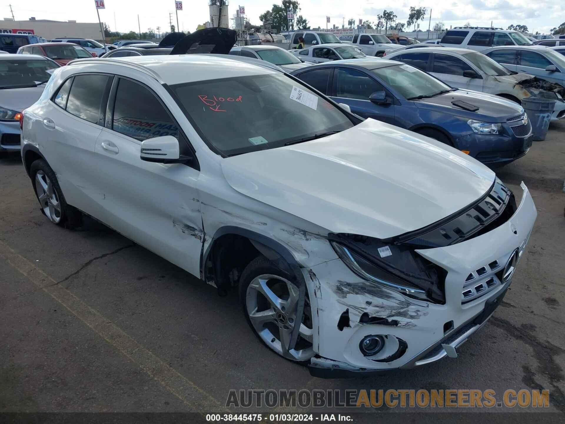 WDCTG4GB4JJ394440 MERCEDES-BENZ GLA 250 2018