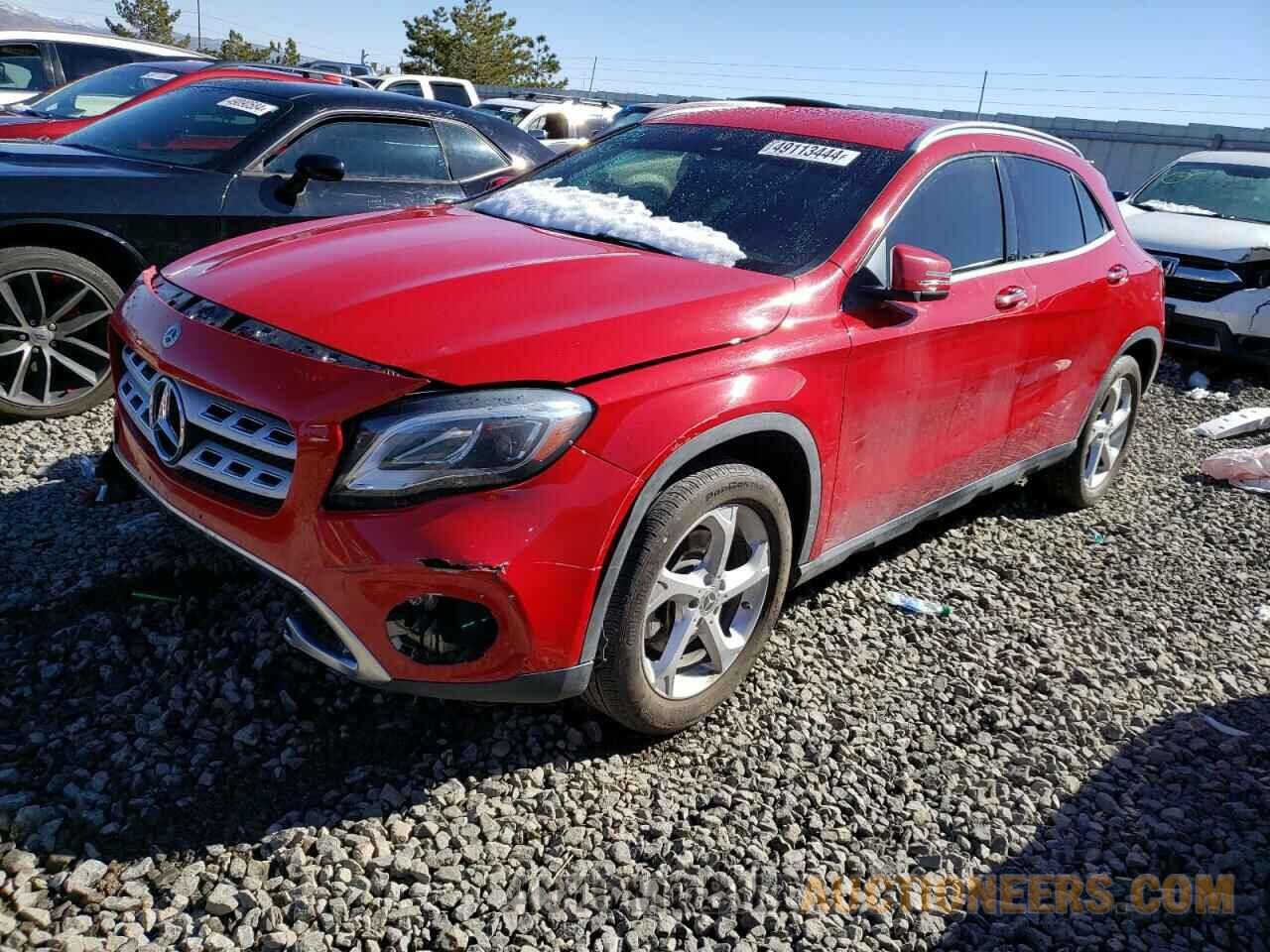 WDCTG4GB4JJ428876 MERCEDES-BENZ GLA-CLASS 2018