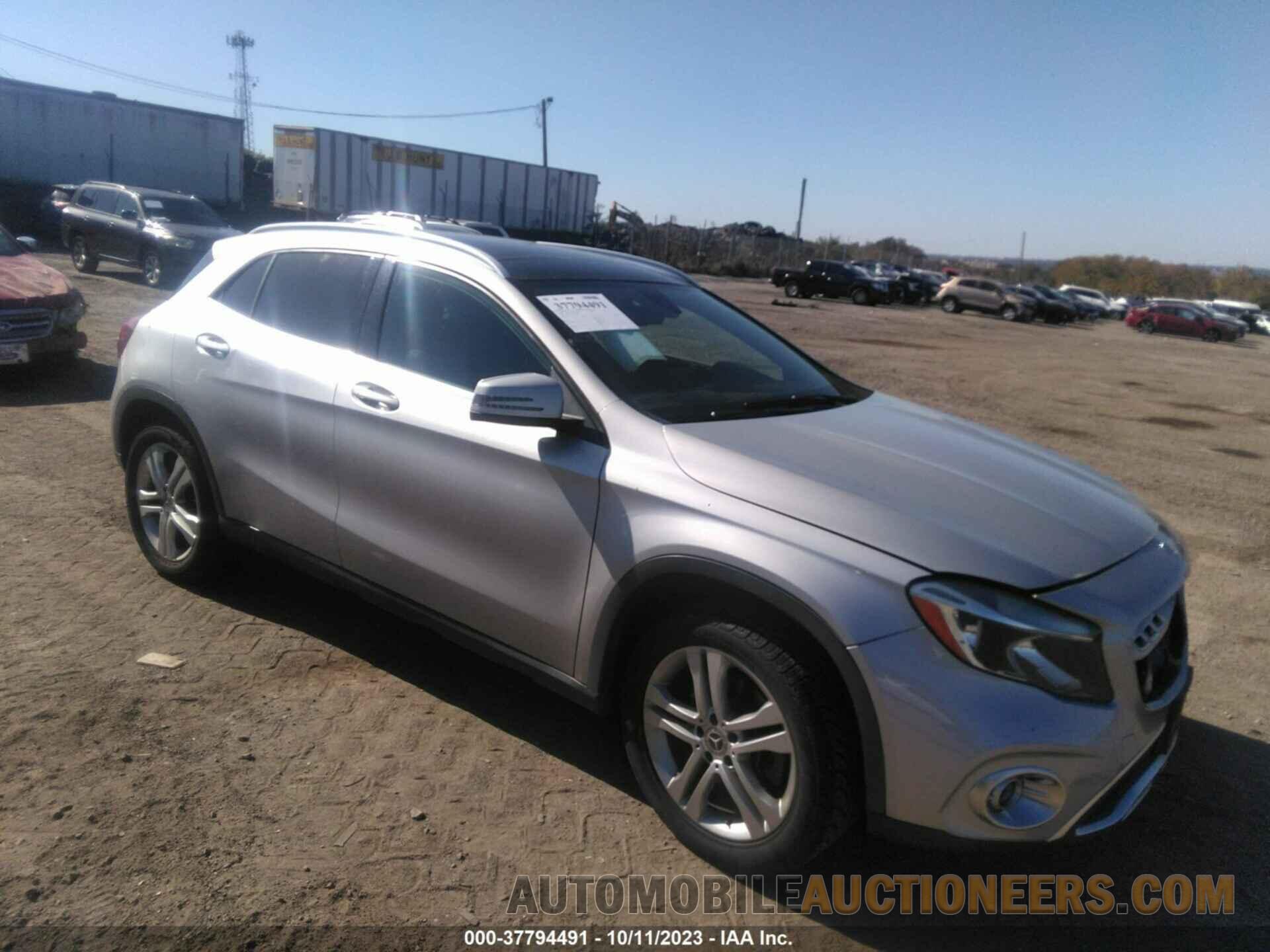 WDCTG4GB4JJ438775 MERCEDES-BENZ GLA 2018