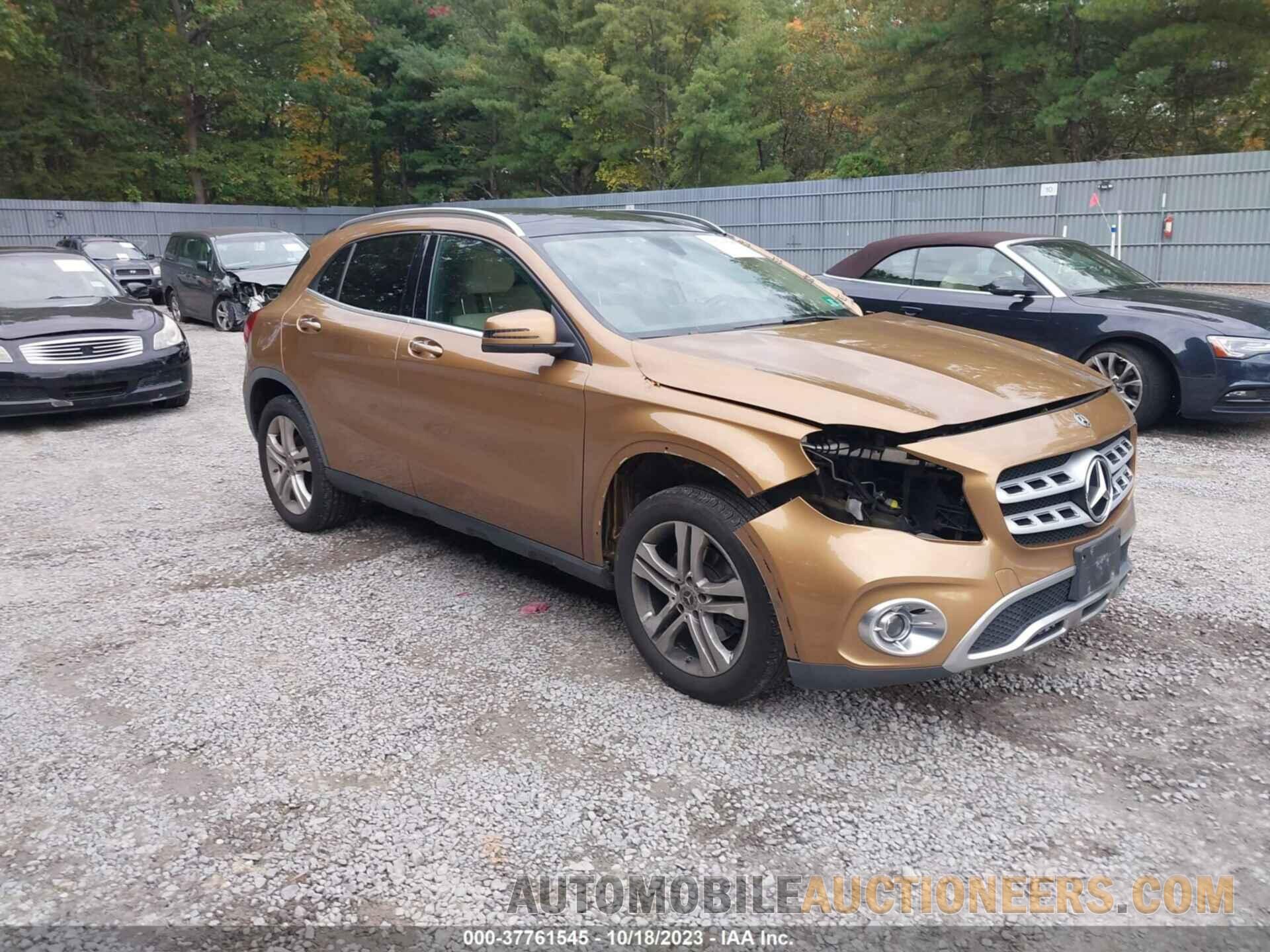 WDCTG4GB4JJ491010 MERCEDES-BENZ GLA 2018