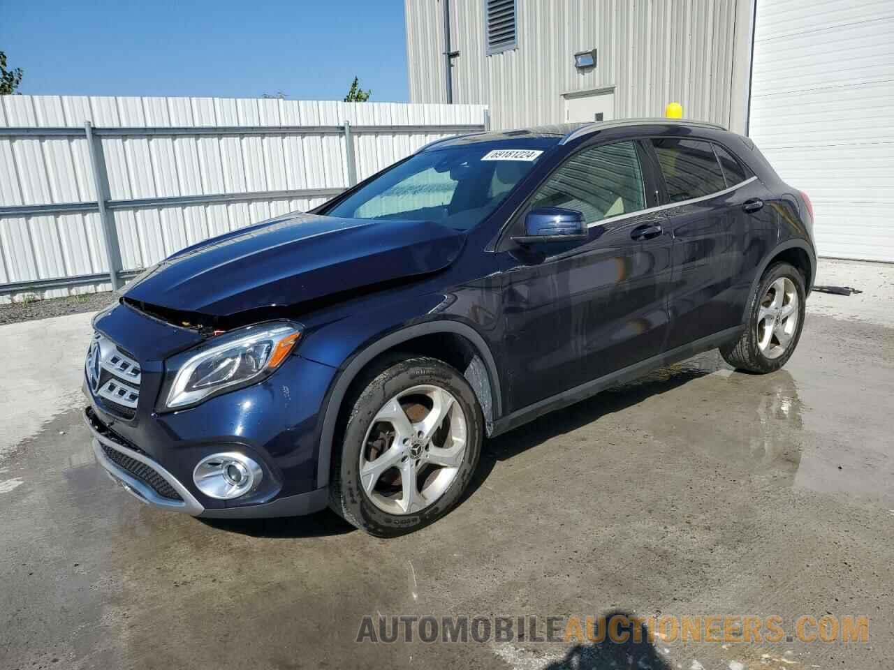 WDCTG4GB4JJ500921 MERCEDES-BENZ GLA-CLASS 2018