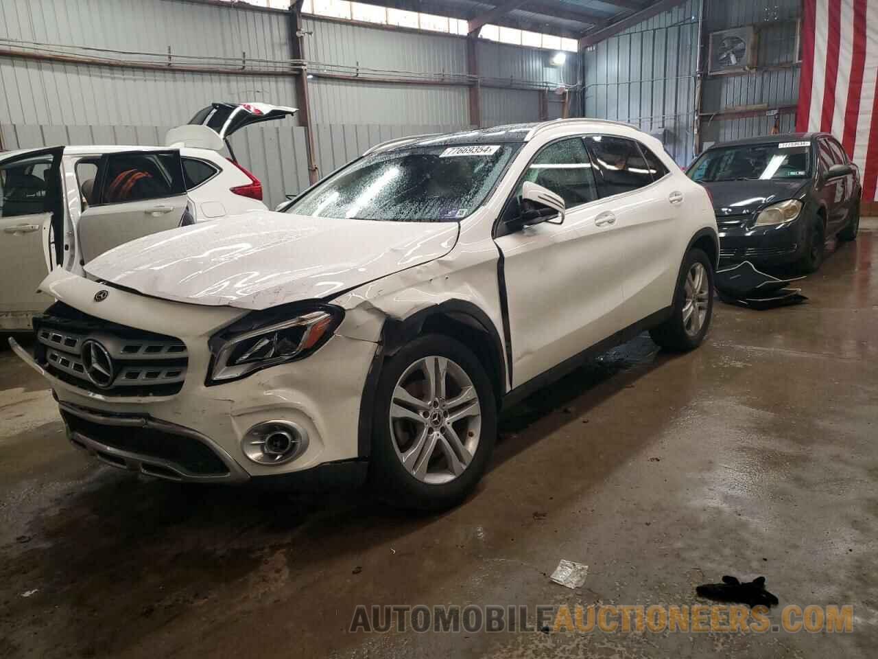 WDCTG4GB4KJ550266 MERCEDES-BENZ GLA-CLASS 2019