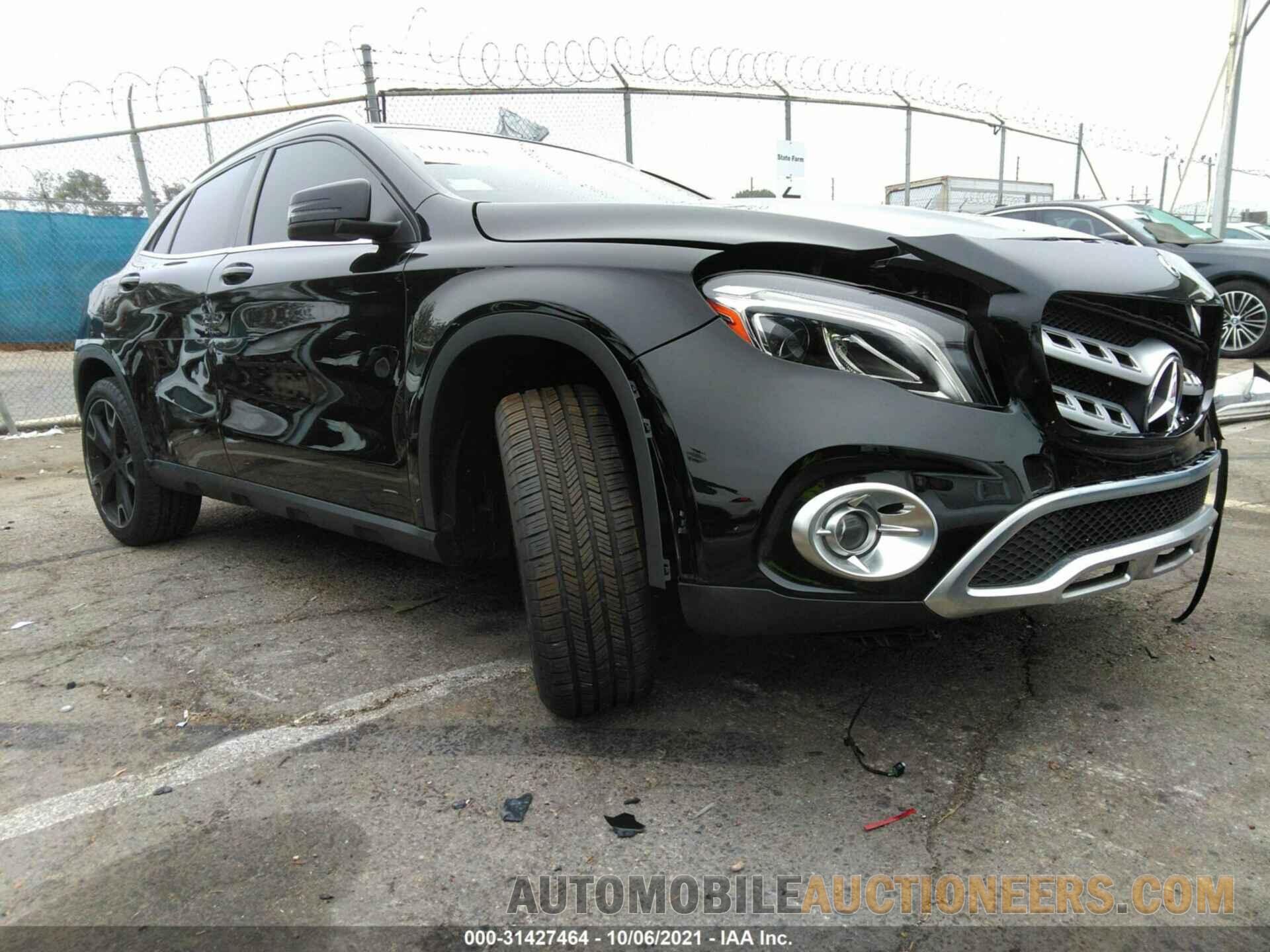 WDCTG4GB4KJ552907 MERCEDES-BENZ GLA 2019