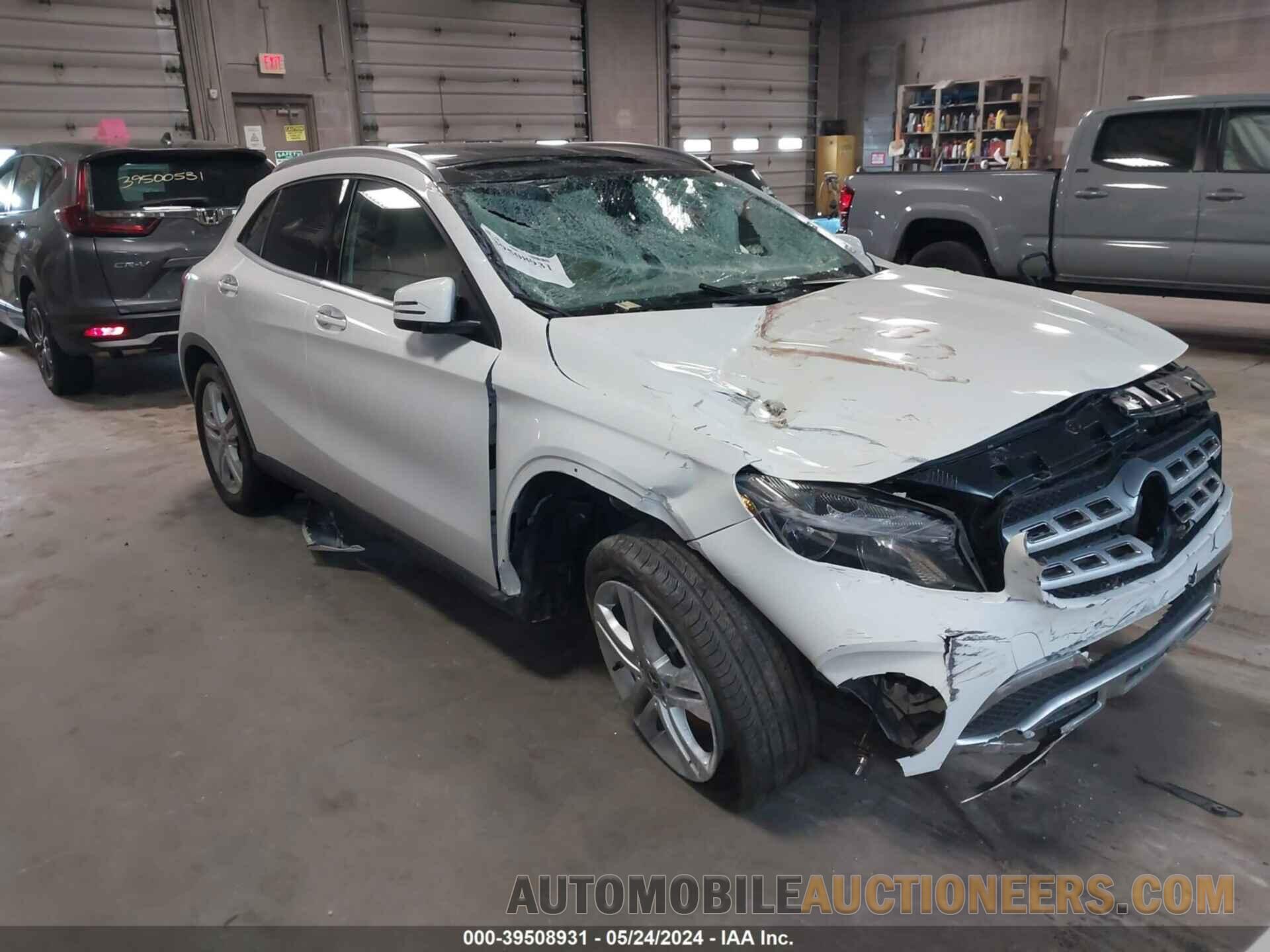 WDCTG4GB4KJ553524 MERCEDES-BENZ GLA 2019