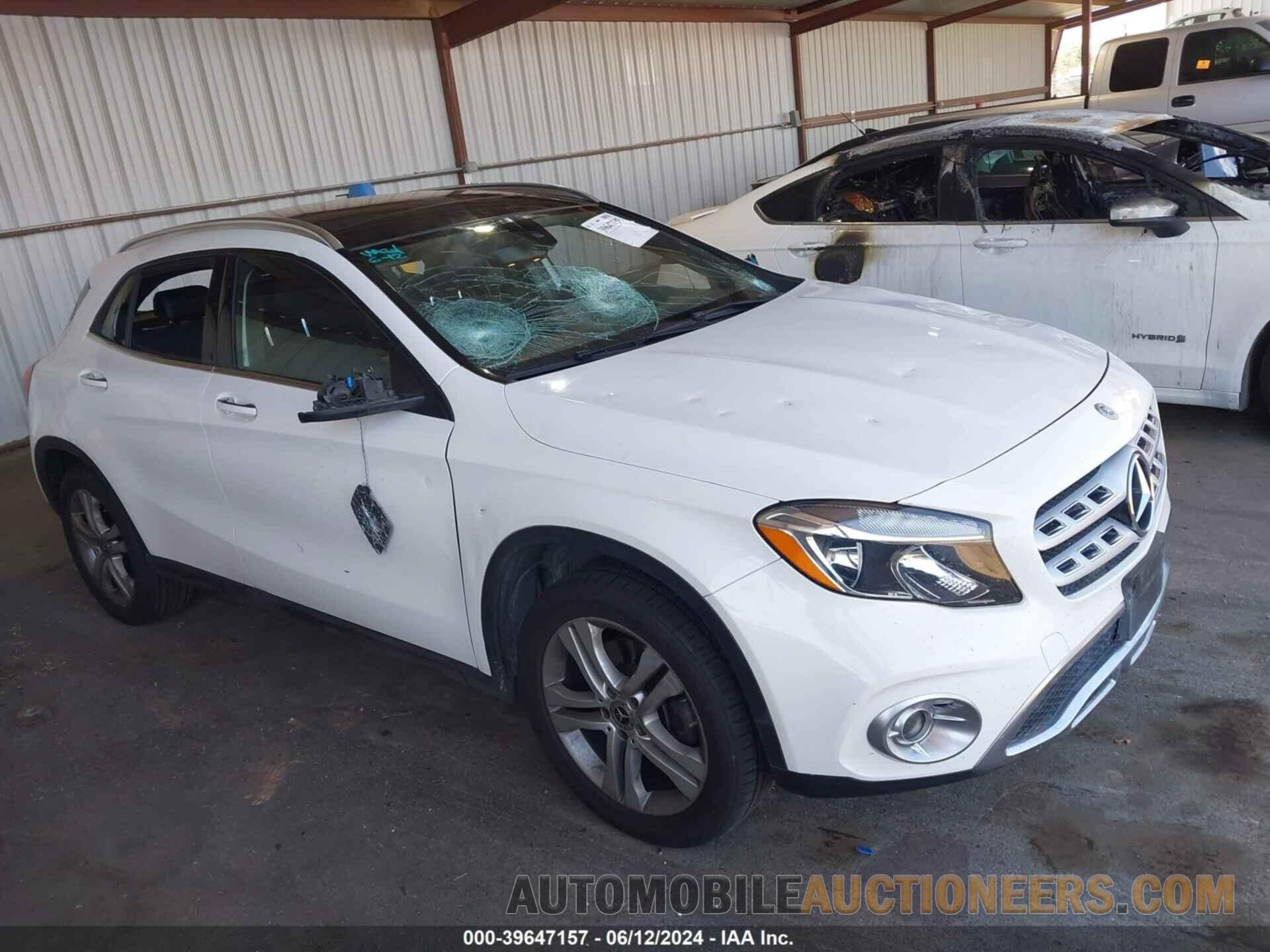 WDCTG4GB4KJ584479 MERCEDES-BENZ GLA 250 2019