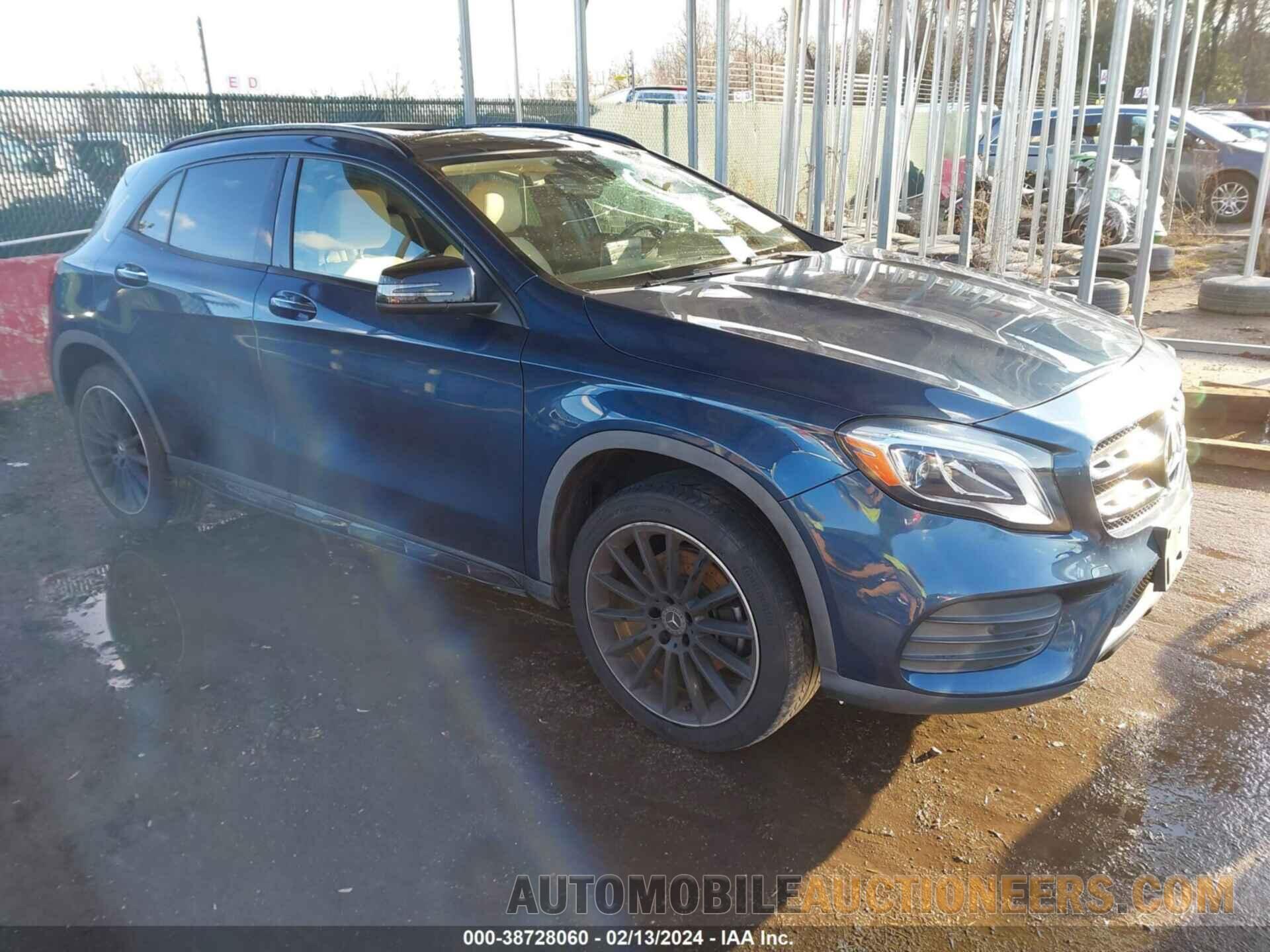 WDCTG4GB4KJ640467 MERCEDES-BENZ GLA 250 2019