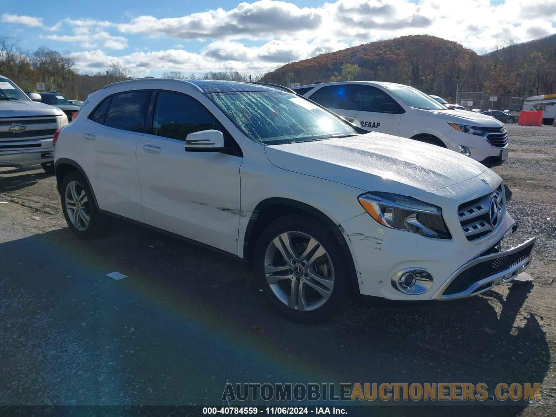 WDCTG4GB4KU007787 MERCEDES-BENZ GLA 2019