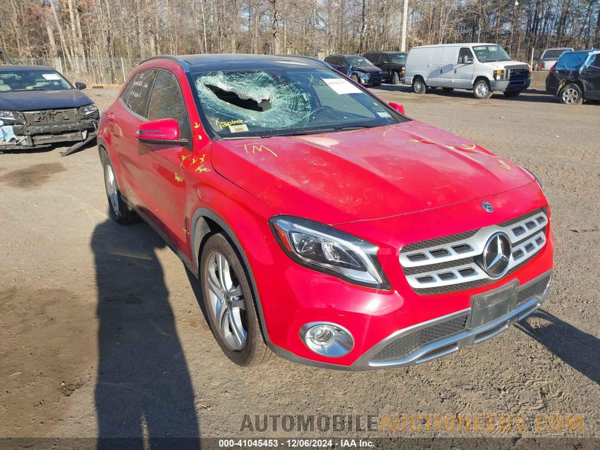 WDCTG4GB4KU010561 MERCEDES-BENZ GLA 250 2019