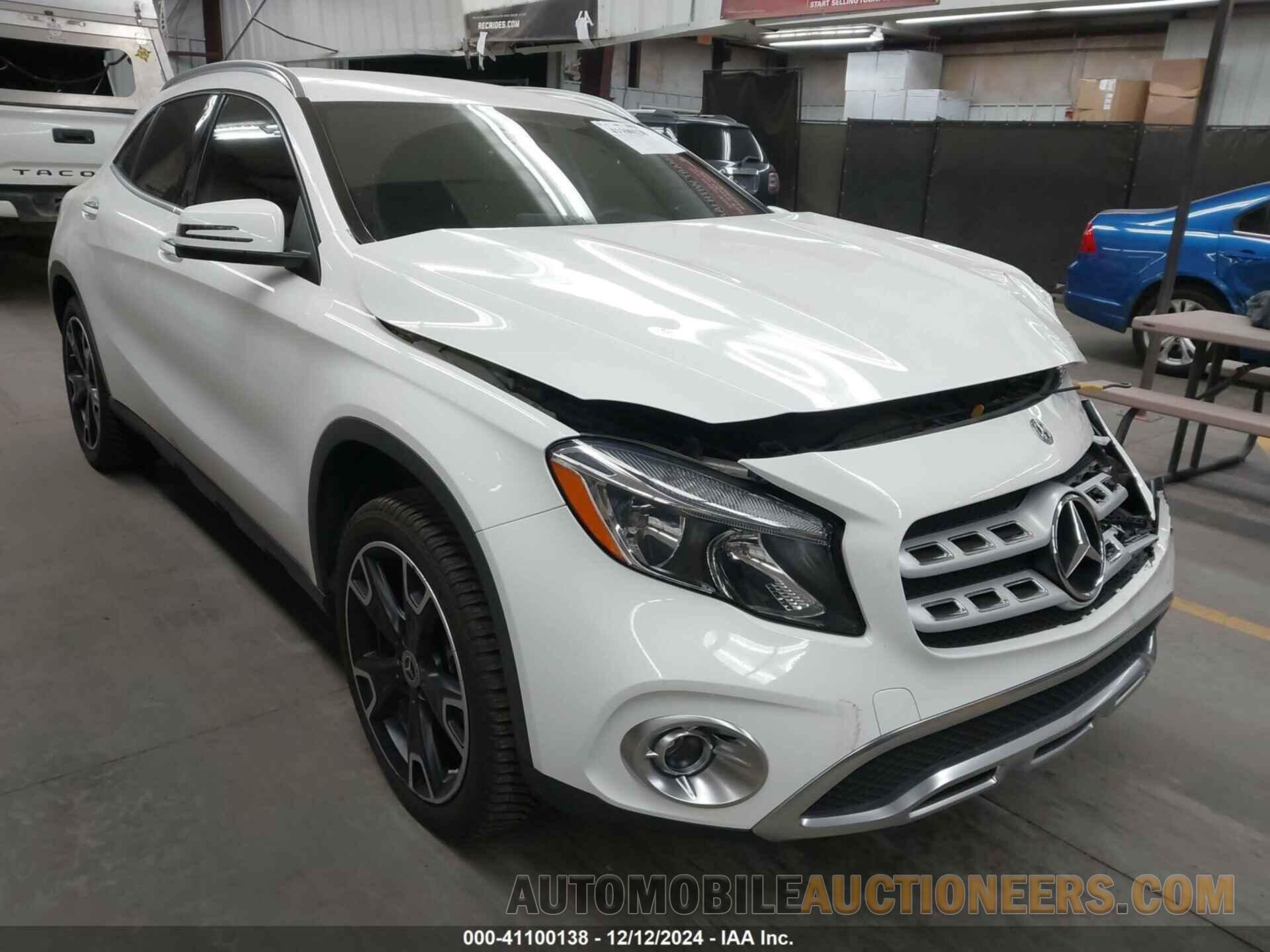 WDCTG4GB4KU014075 MERCEDES-BENZ GLA 250 2019