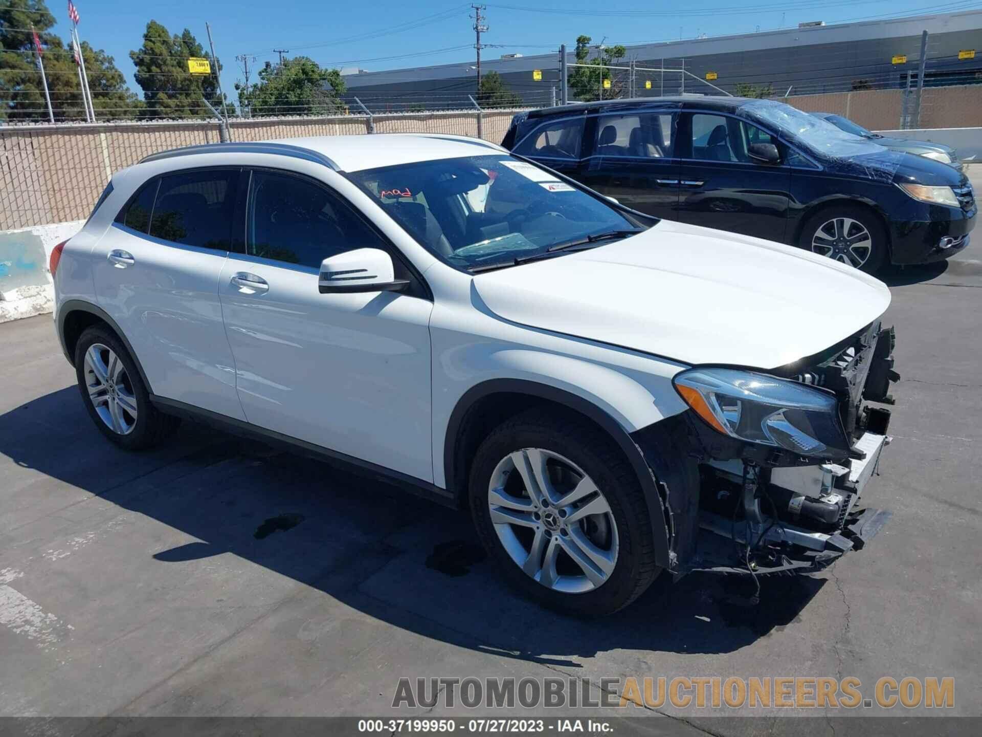 WDCTG4GB4KU018109 MERCEDES-BENZ GLA 2019