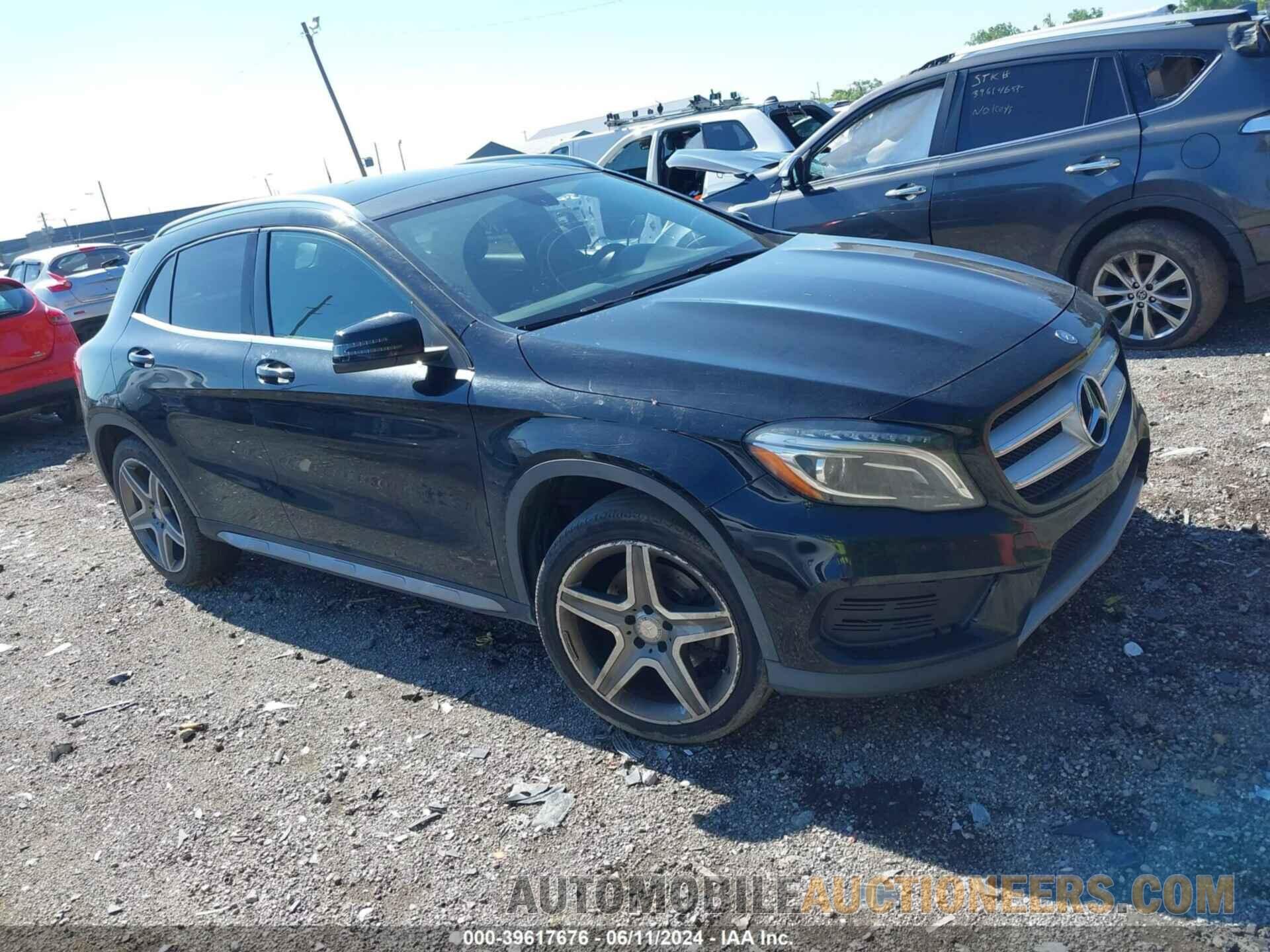 WDCTG4GB5FJ059954 MERCEDES-BENZ GLA 2015