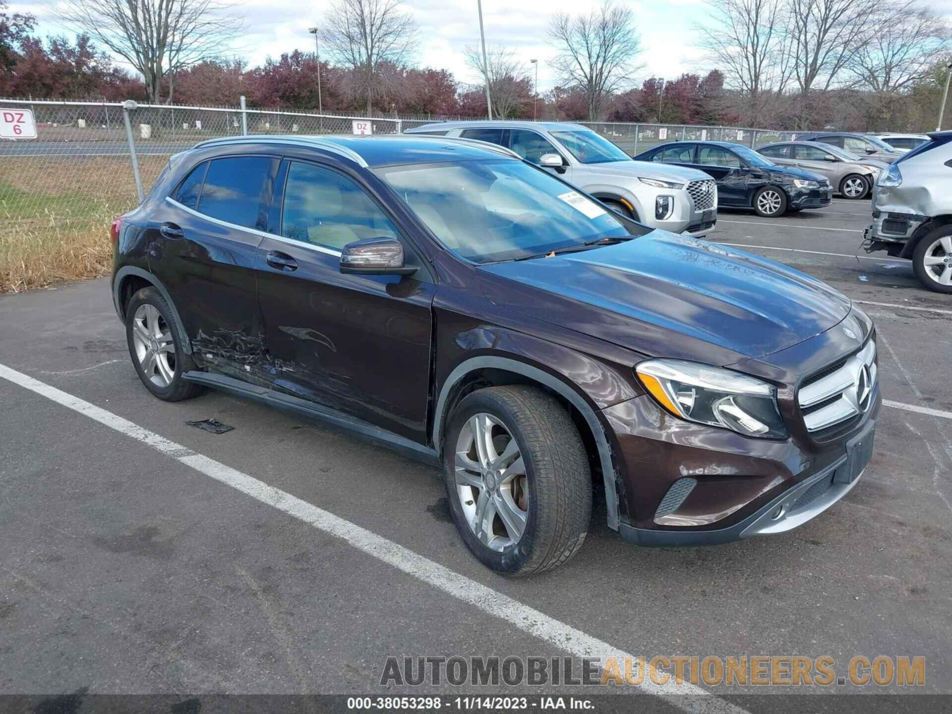 WDCTG4GB5FJ061171 MERCEDES-BENZ GLA 250 2015