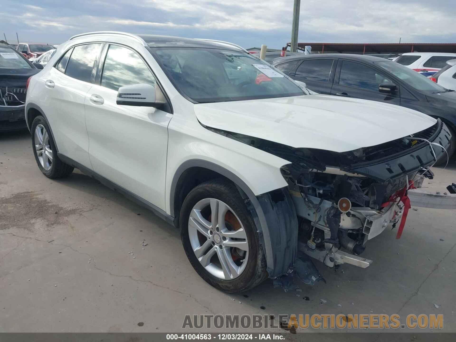 WDCTG4GB5FJ070498 MERCEDES-BENZ GLA 250 2015