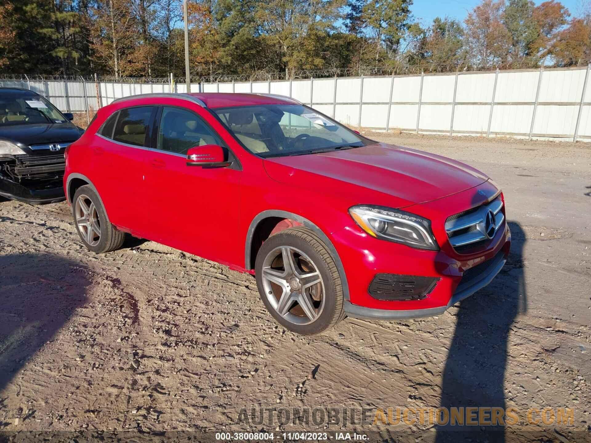 WDCTG4GB5FJ071666 MERCEDES-BENZ GLA 2015