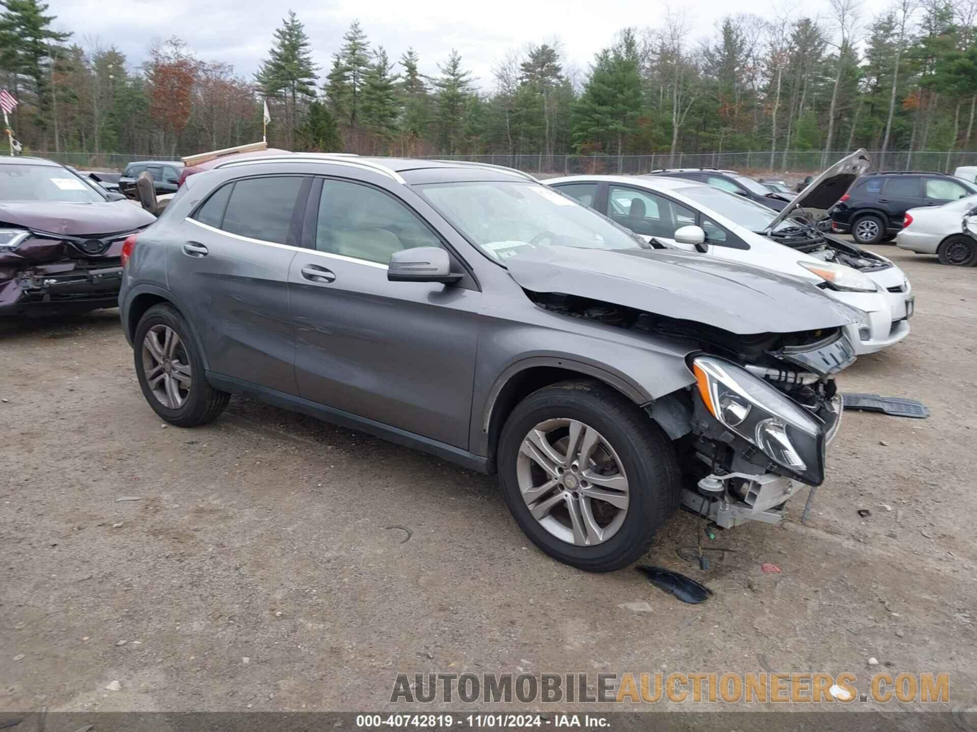 WDCTG4GB5FJ073174 MERCEDES-BENZ GLA 250 2015