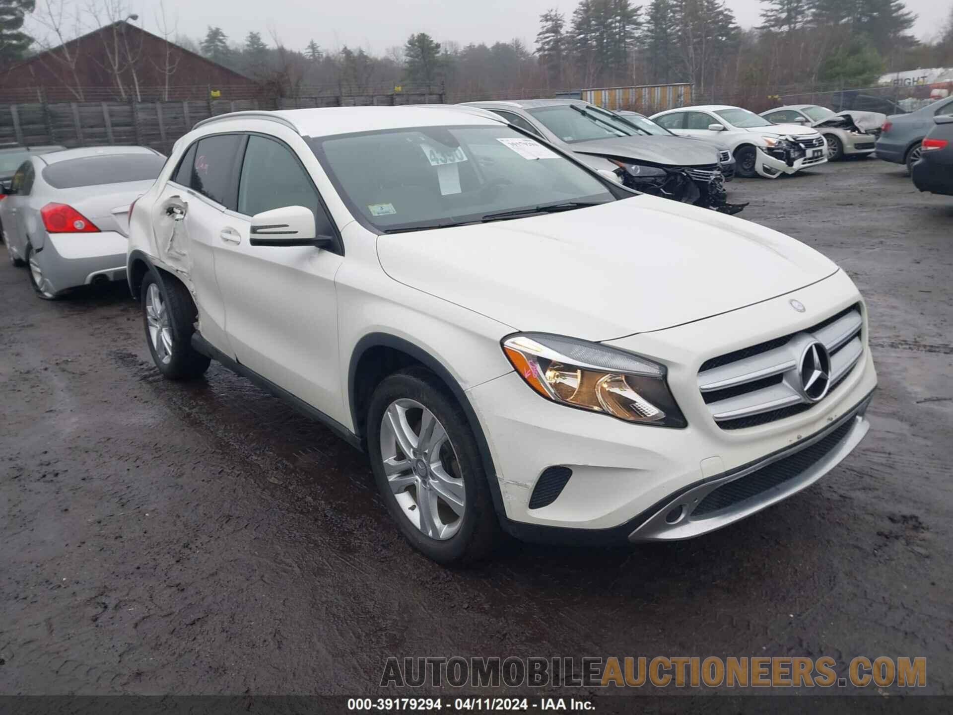 WDCTG4GB5GJ205416 MERCEDES-BENZ GLA 250 2016