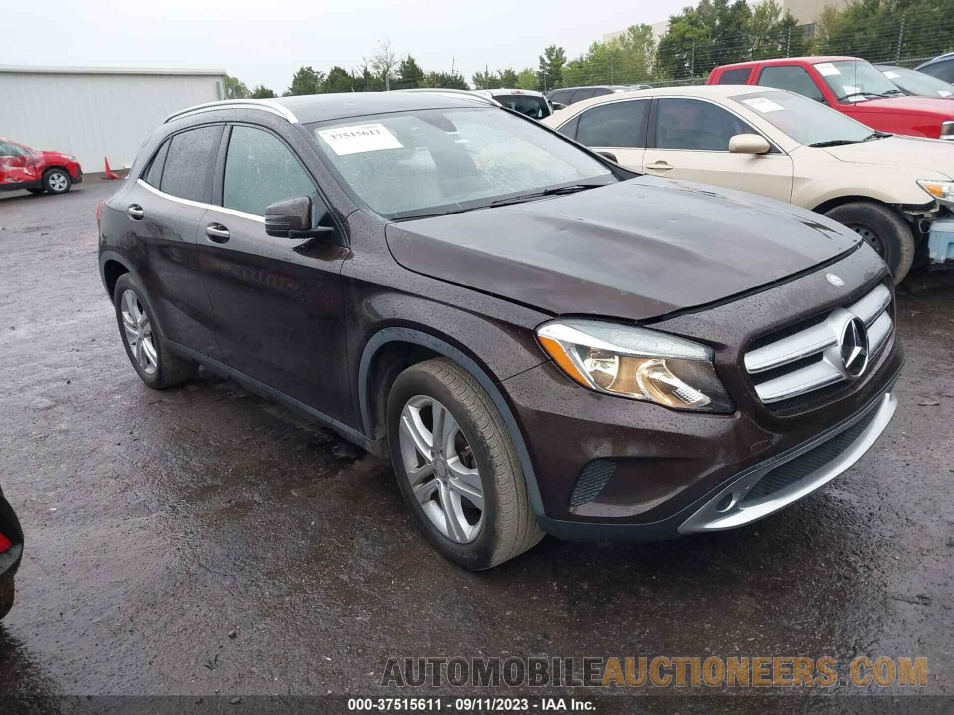 WDCTG4GB5GJ247004 MERCEDES-BENZ GLA 2016