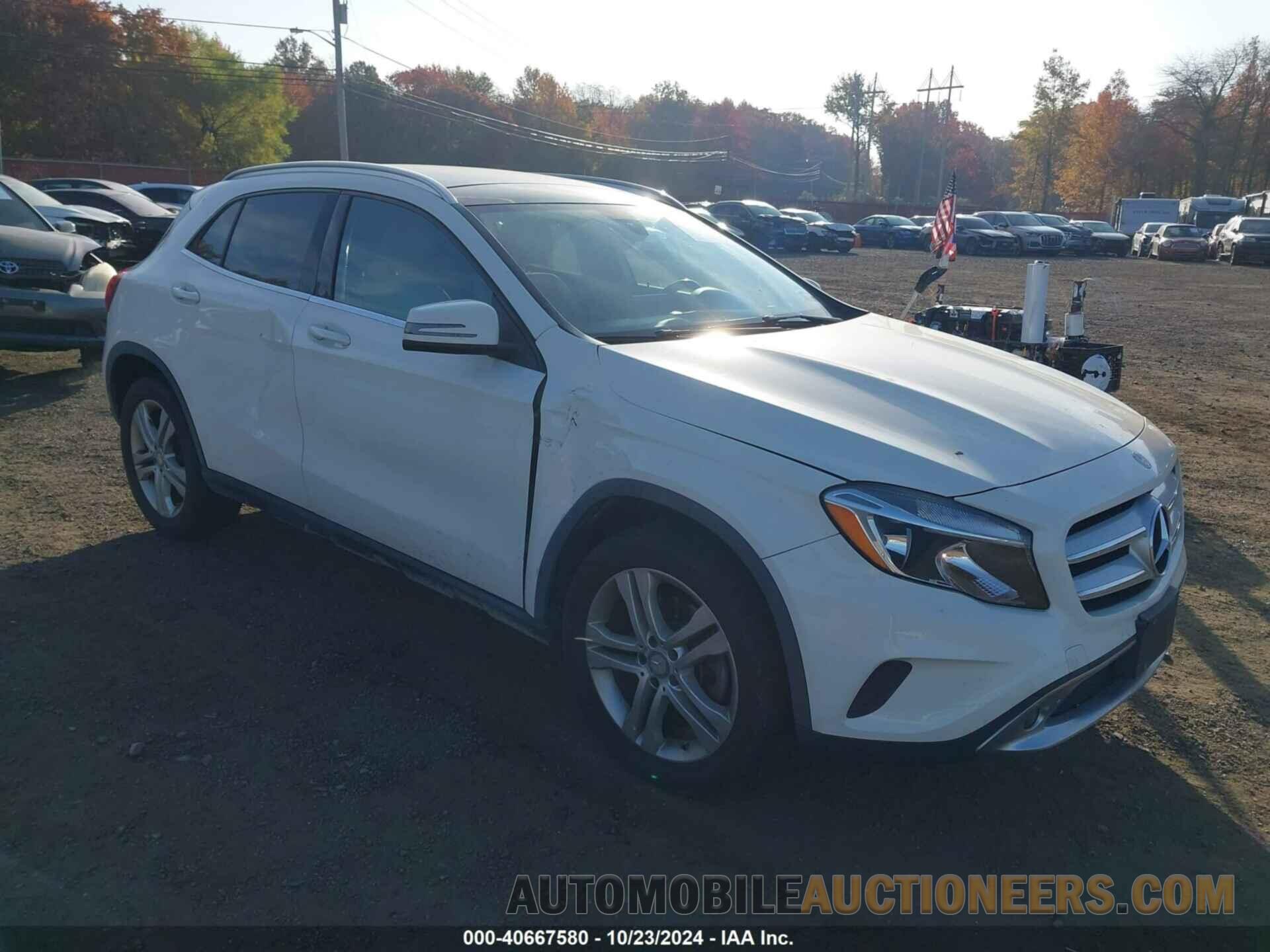 WDCTG4GB5HJ307476 MERCEDES-BENZ GLA 250 2017