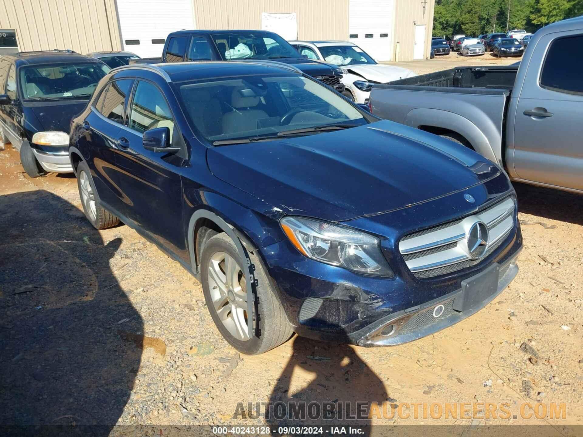 WDCTG4GB5HJ341109 MERCEDES-BENZ GLA 250 2017