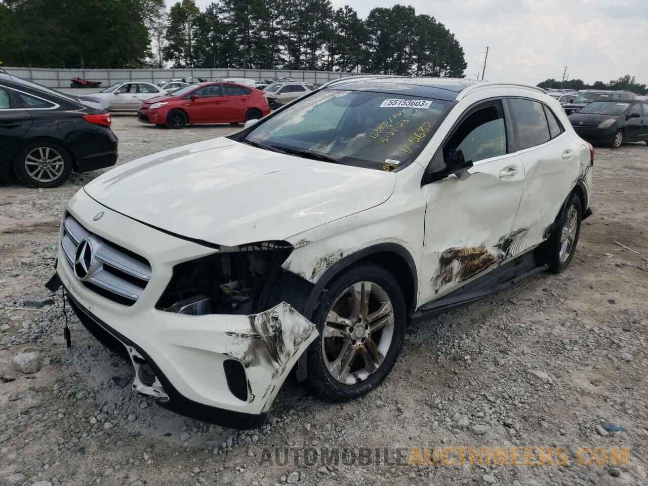 WDCTG4GB5HJ355687 MERCEDES-BENZ GLA-CLASS 2017