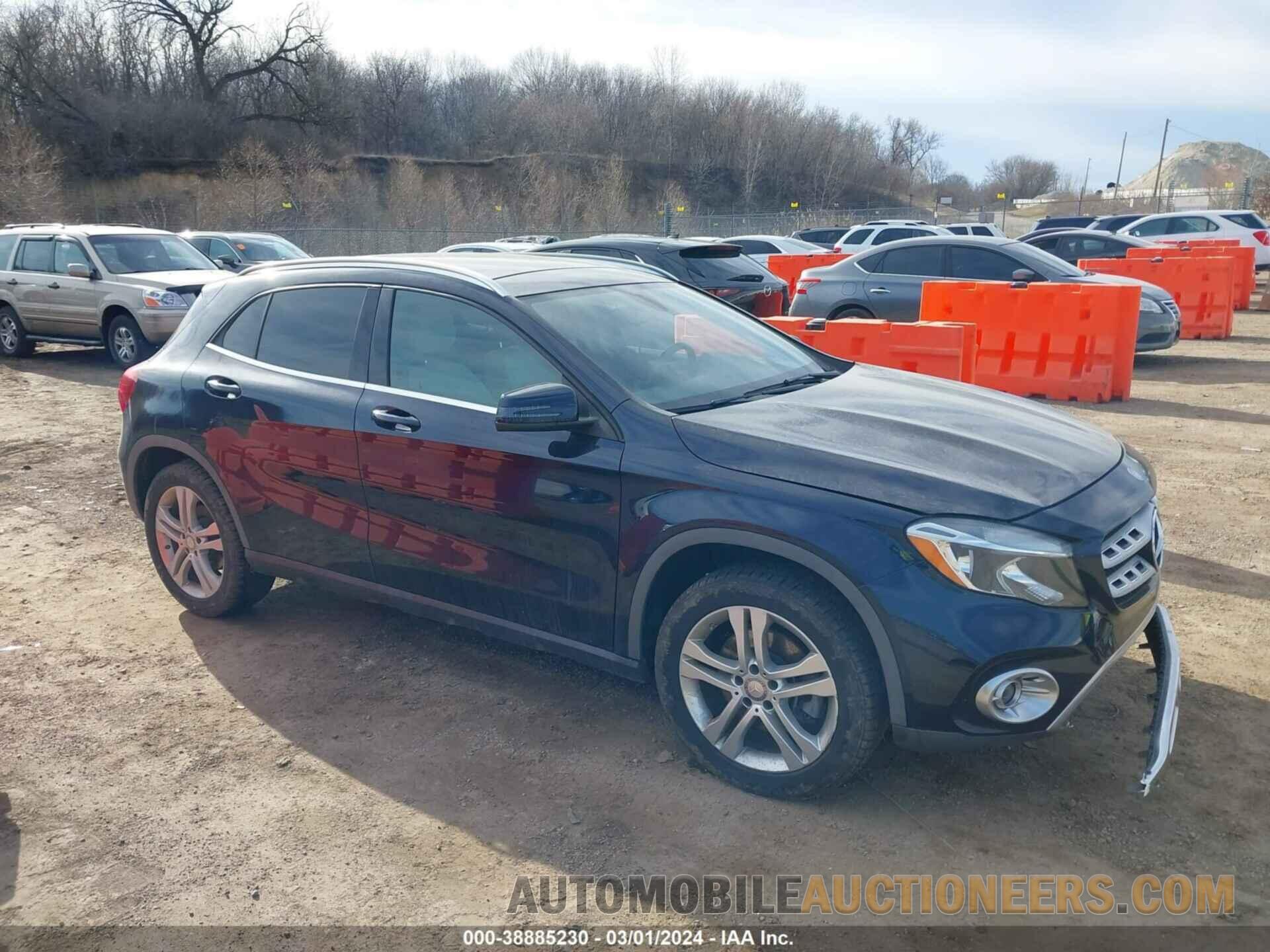 WDCTG4GB5JJ367361 MERCEDES-BENZ GLA 250 2018