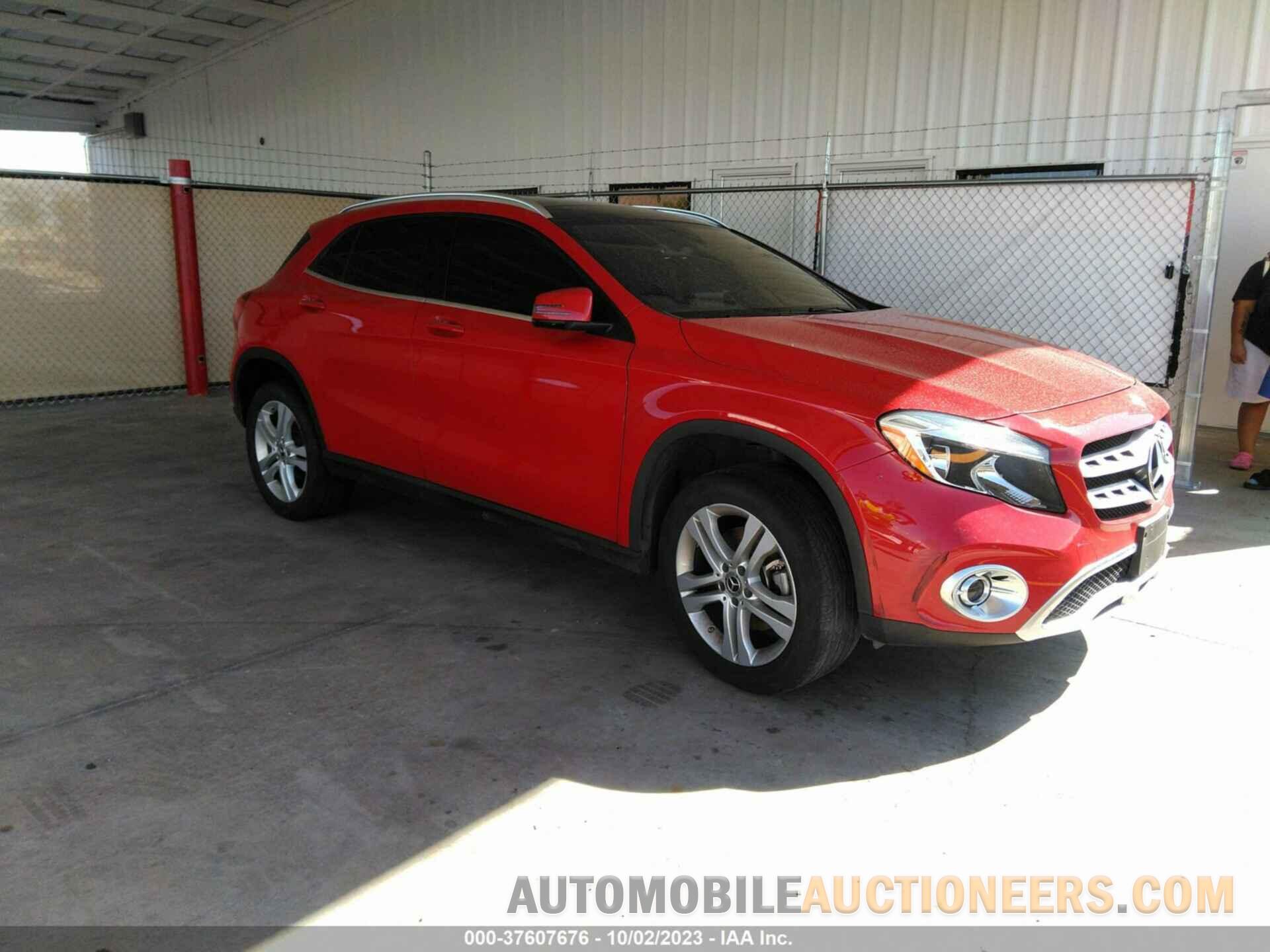 WDCTG4GB5JJ380143 MERCEDES-BENZ GLA 2018