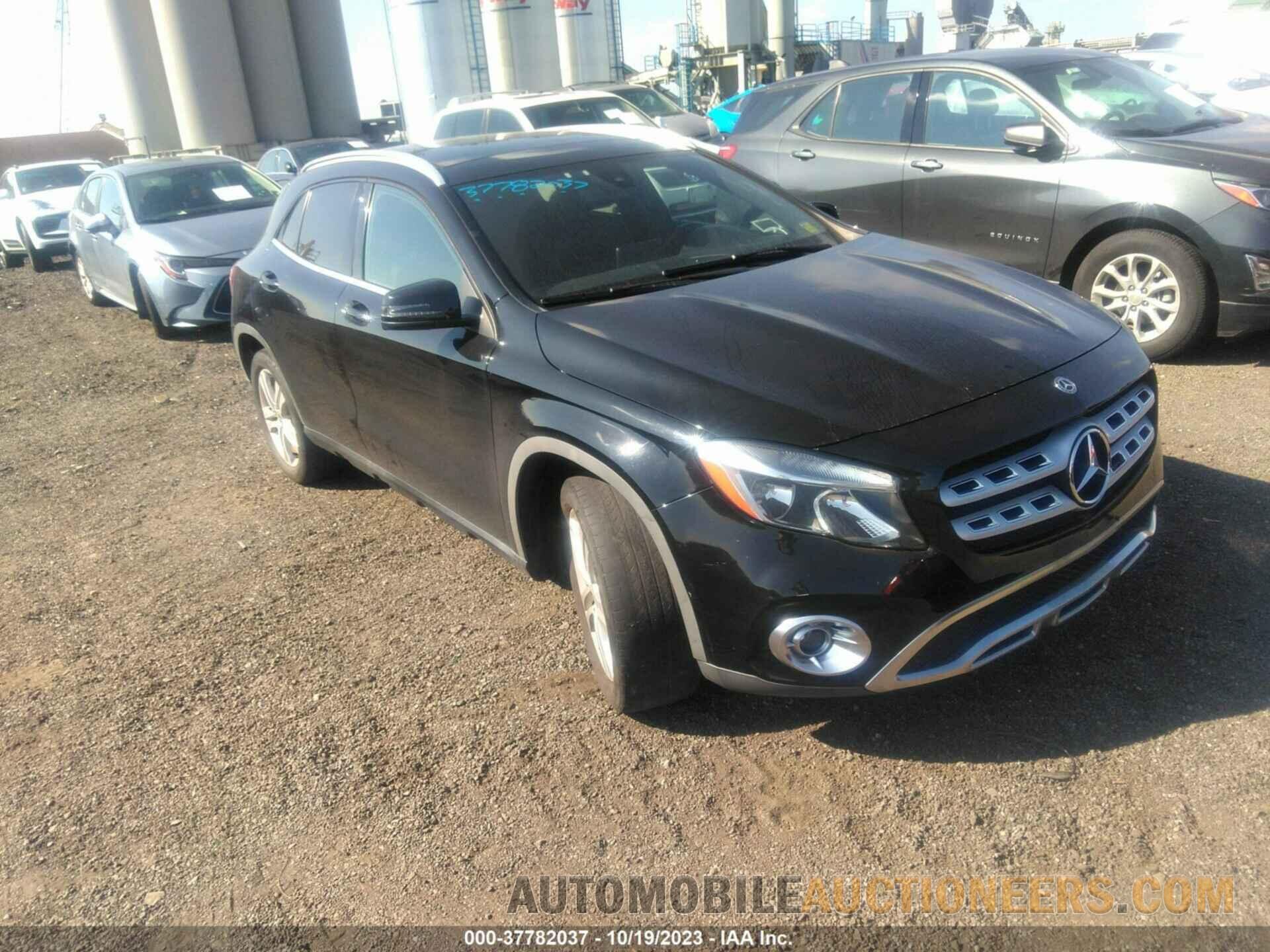 WDCTG4GB5JJ389537 MERCEDES-BENZ GLA 2018