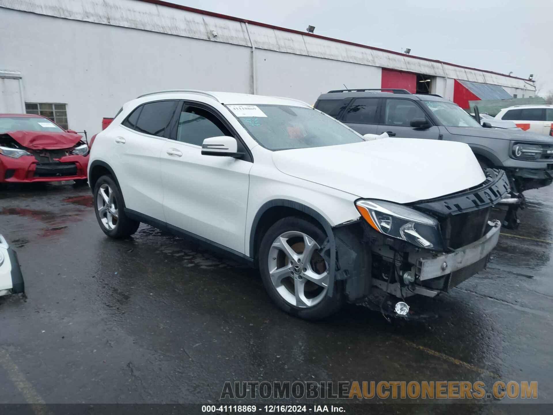 WDCTG4GB5JJ424741 MERCEDES-BENZ GLA 250 2018