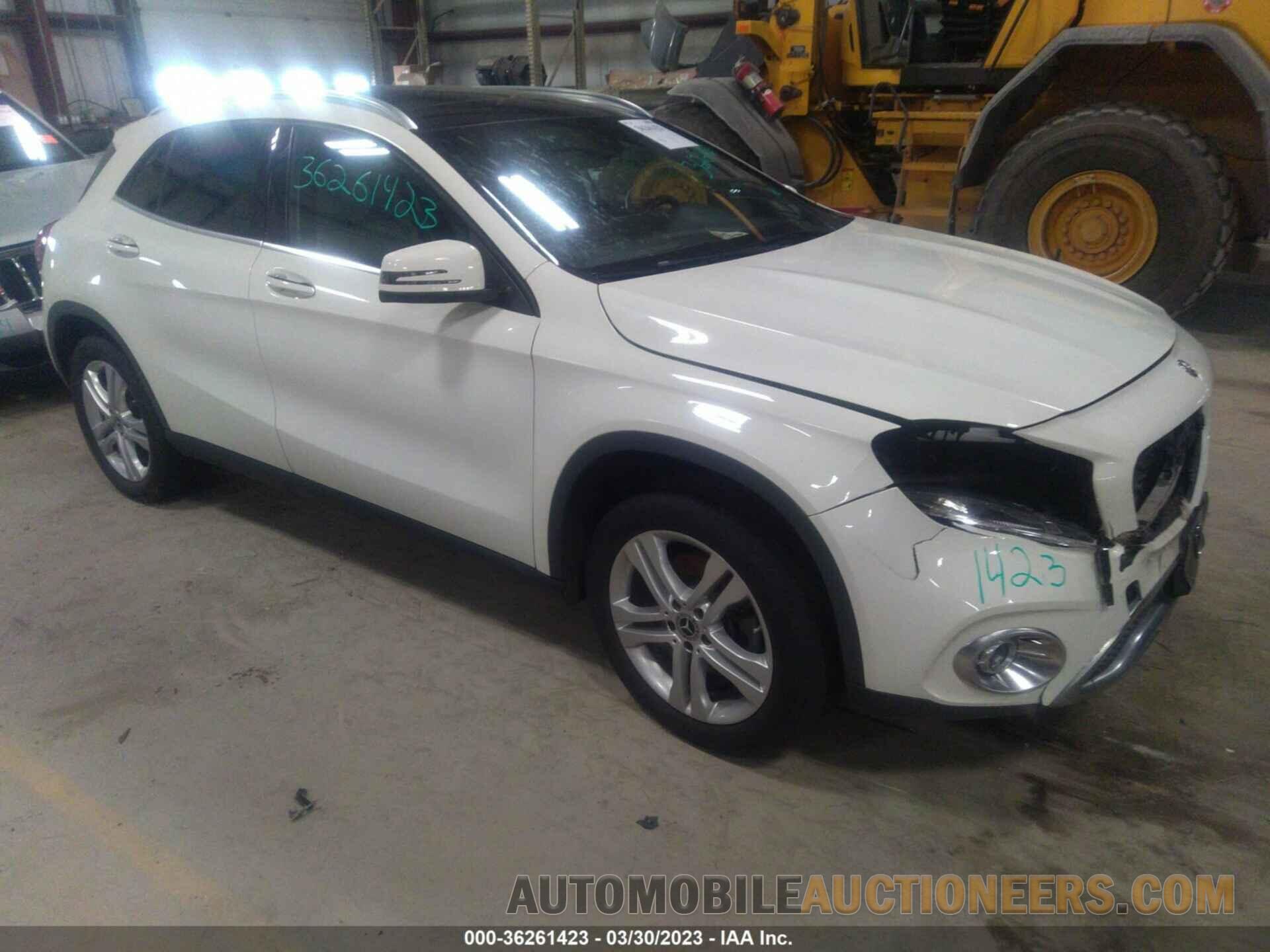 WDCTG4GB5JJ425520 MERCEDES-BENZ GLA 2018