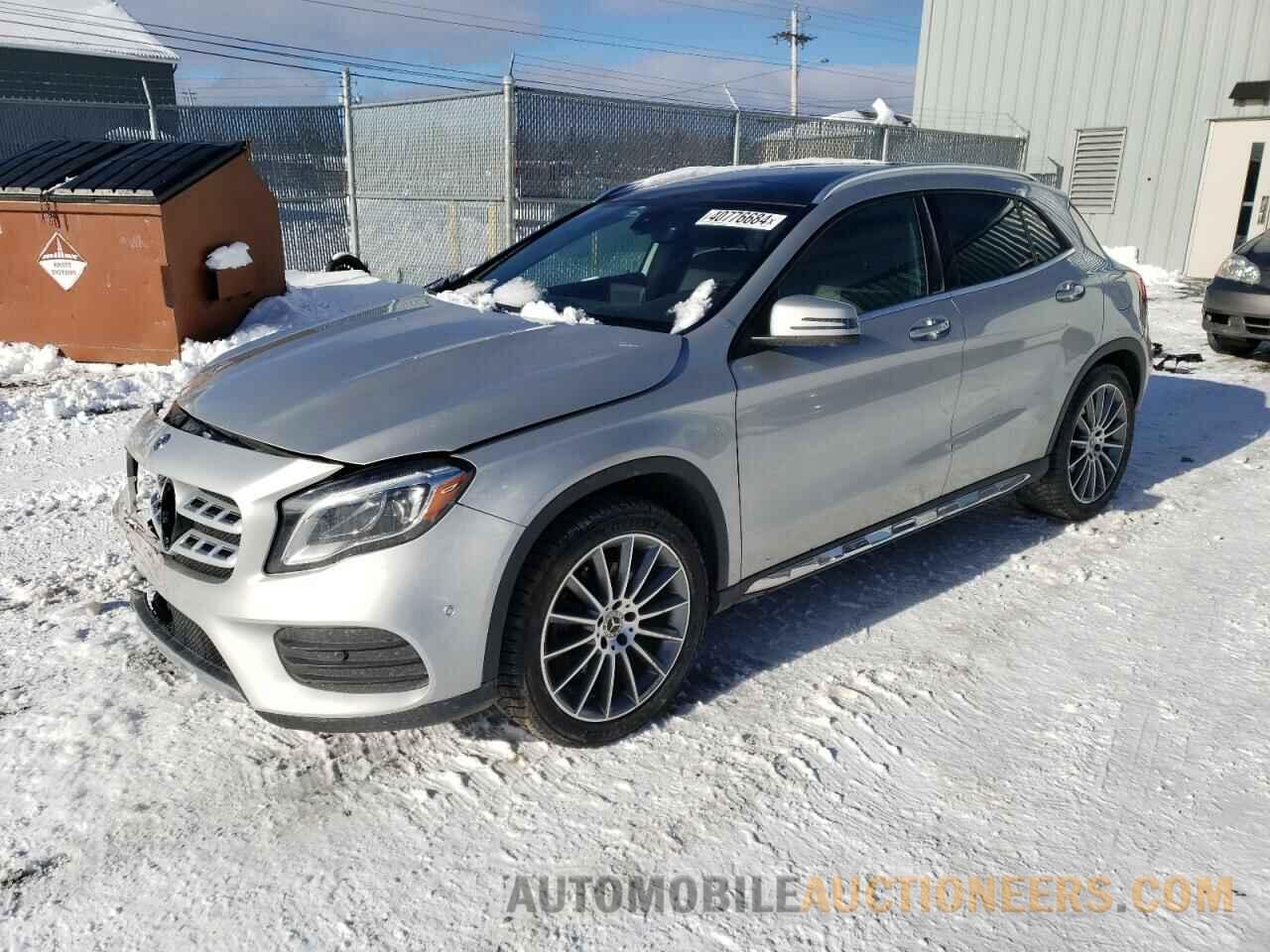 WDCTG4GB5JJ496491 MERCEDES-BENZ GLA-CLASS 2018