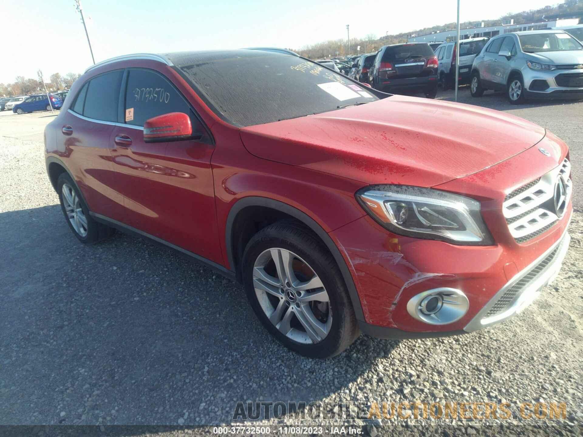 WDCTG4GB5JJ517162 MERCEDES-BENZ GLA 2018